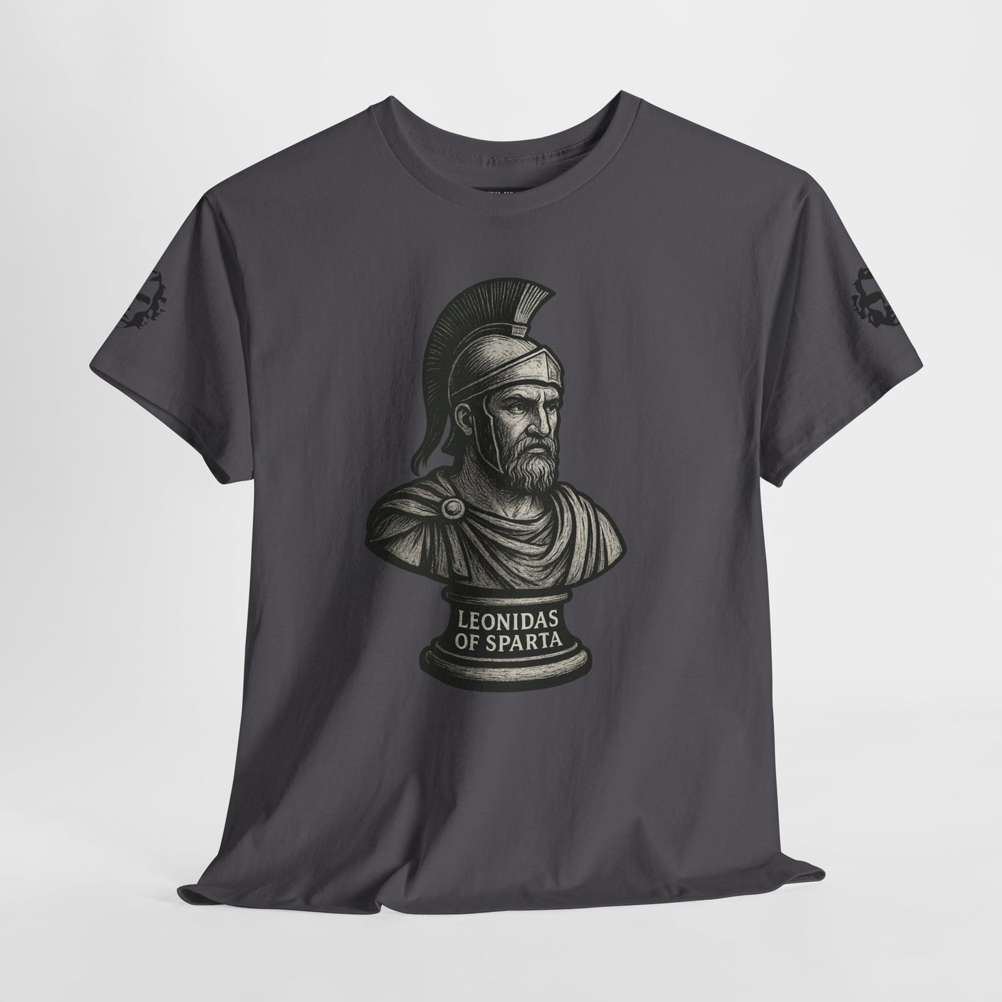 Leonidas of Sparta T‑Shirt — Classic Spartan Warrior Tee - Divine Rebels Studio