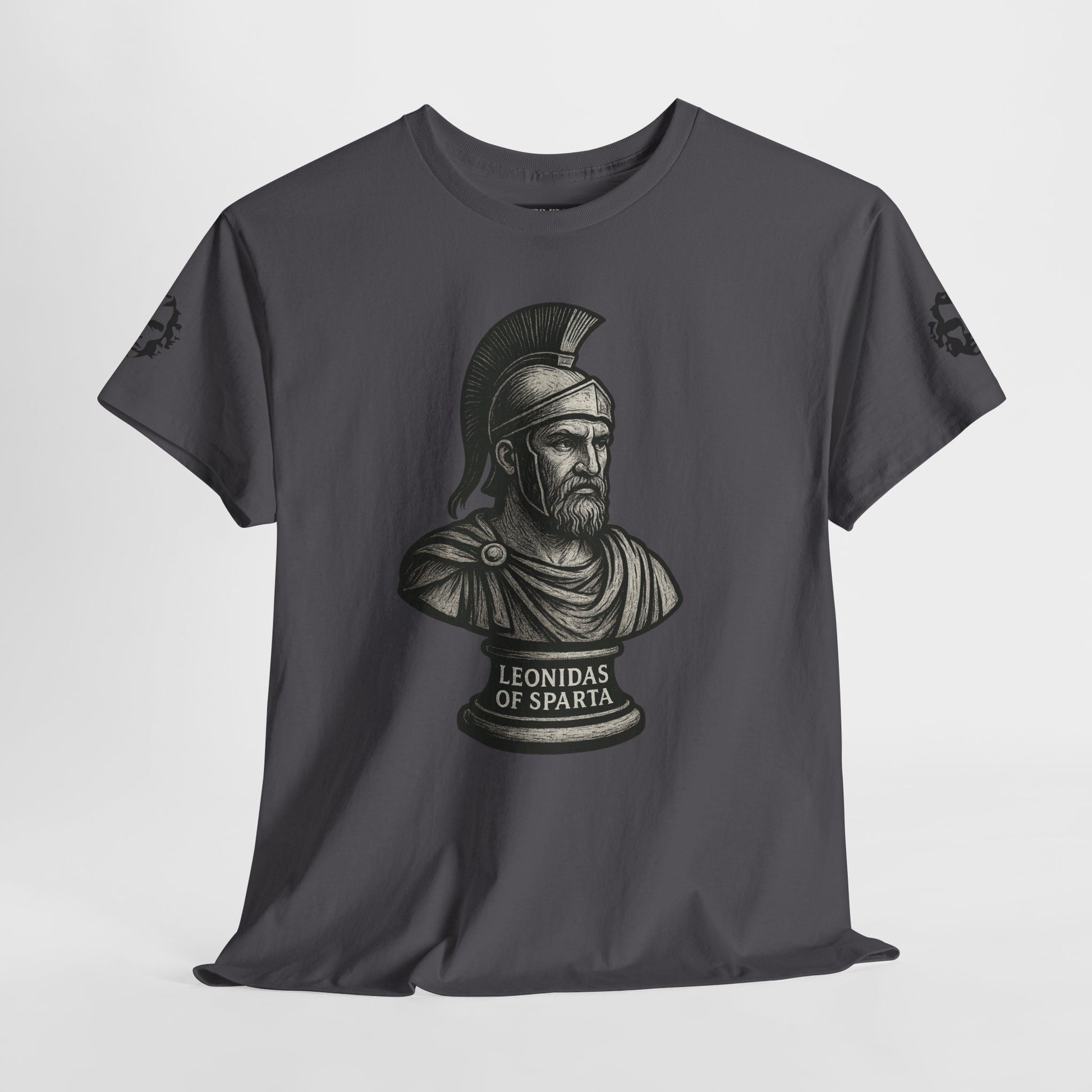 Leonidas of Sparta T‑Shirt — Classic Spartan Warrior Tee - Divine Rebels Studio