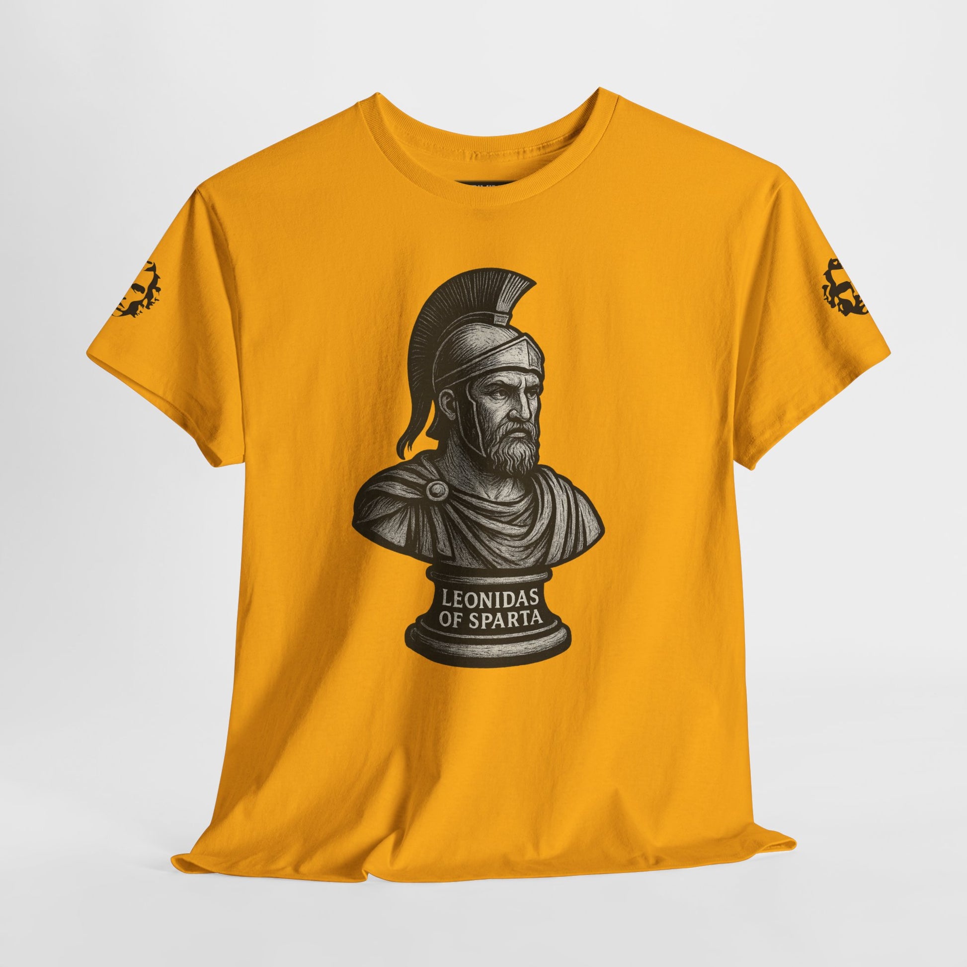 Leonidas of Sparta T‑Shirt — Classic Spartan Warrior Tee - Divine Rebels Studio