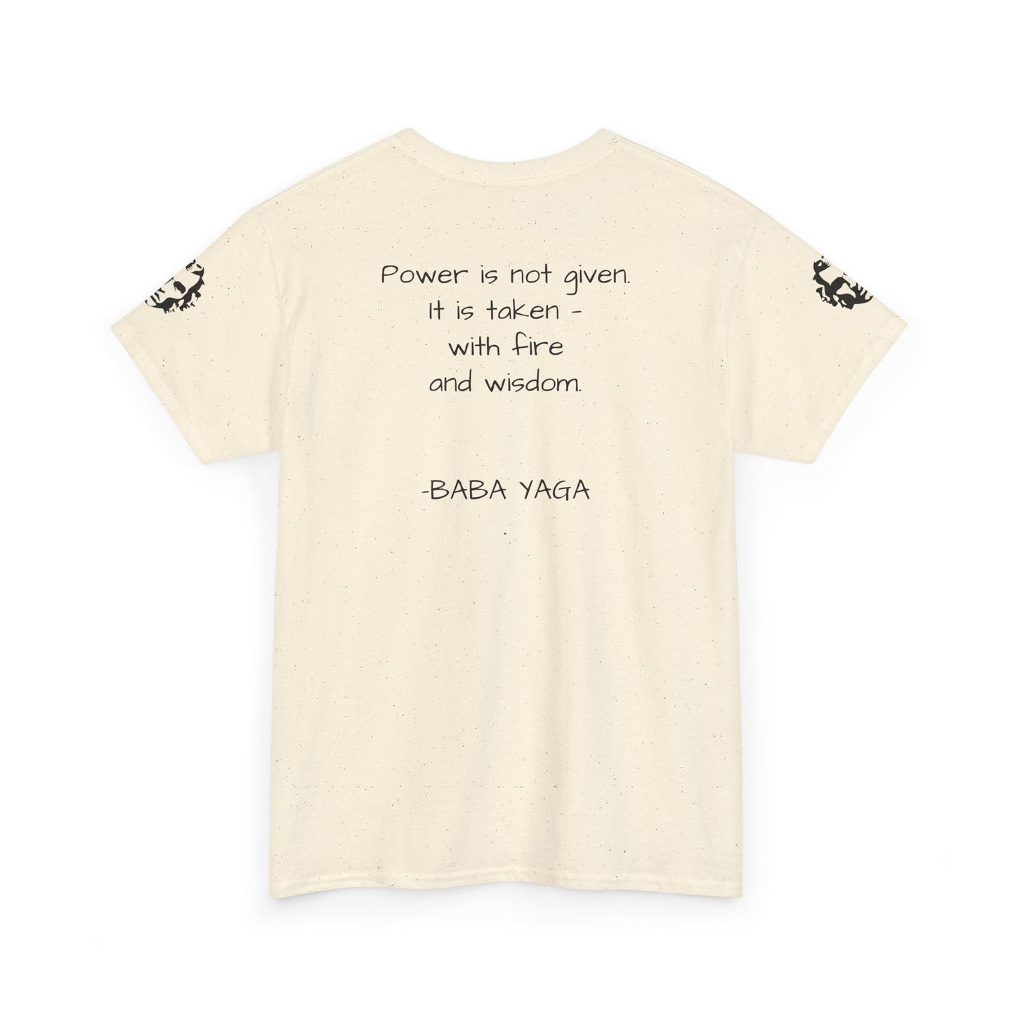 Baba Yaga Graphic Tee — Witch of the Wild - Divine Rebels Studio