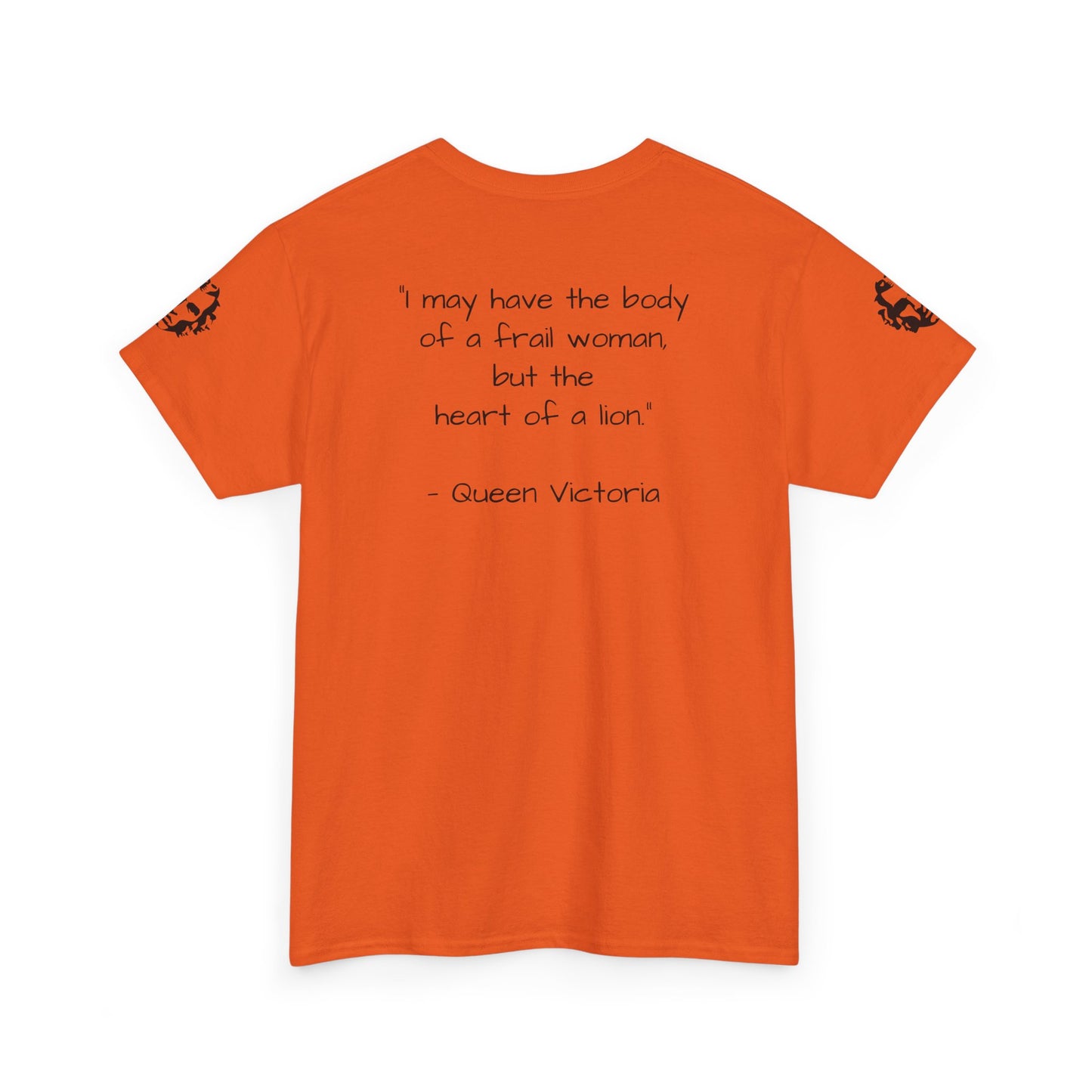 Queen Victoria Tee — "I may have the body of a frail woman…" - Divine Rebels Studio