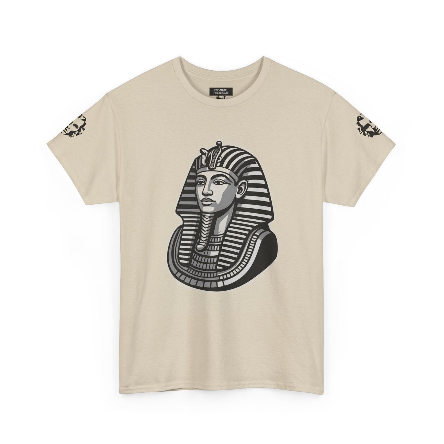 Ancient Egyptian King Tutankhamun T-Shirt - Divine Rebels Studio