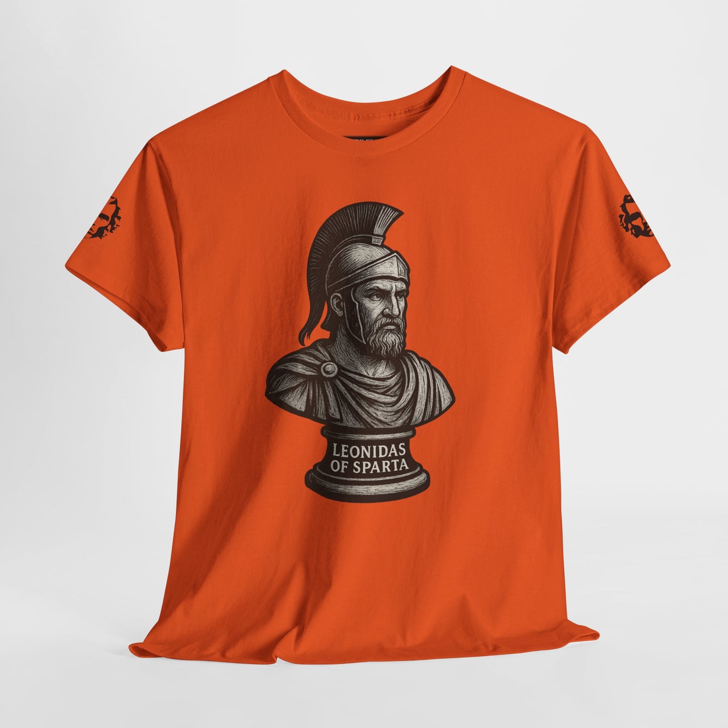 Leonidas of Sparta T‑Shirt — Classic Spartan Warrior Tee - Divine Rebels Studio