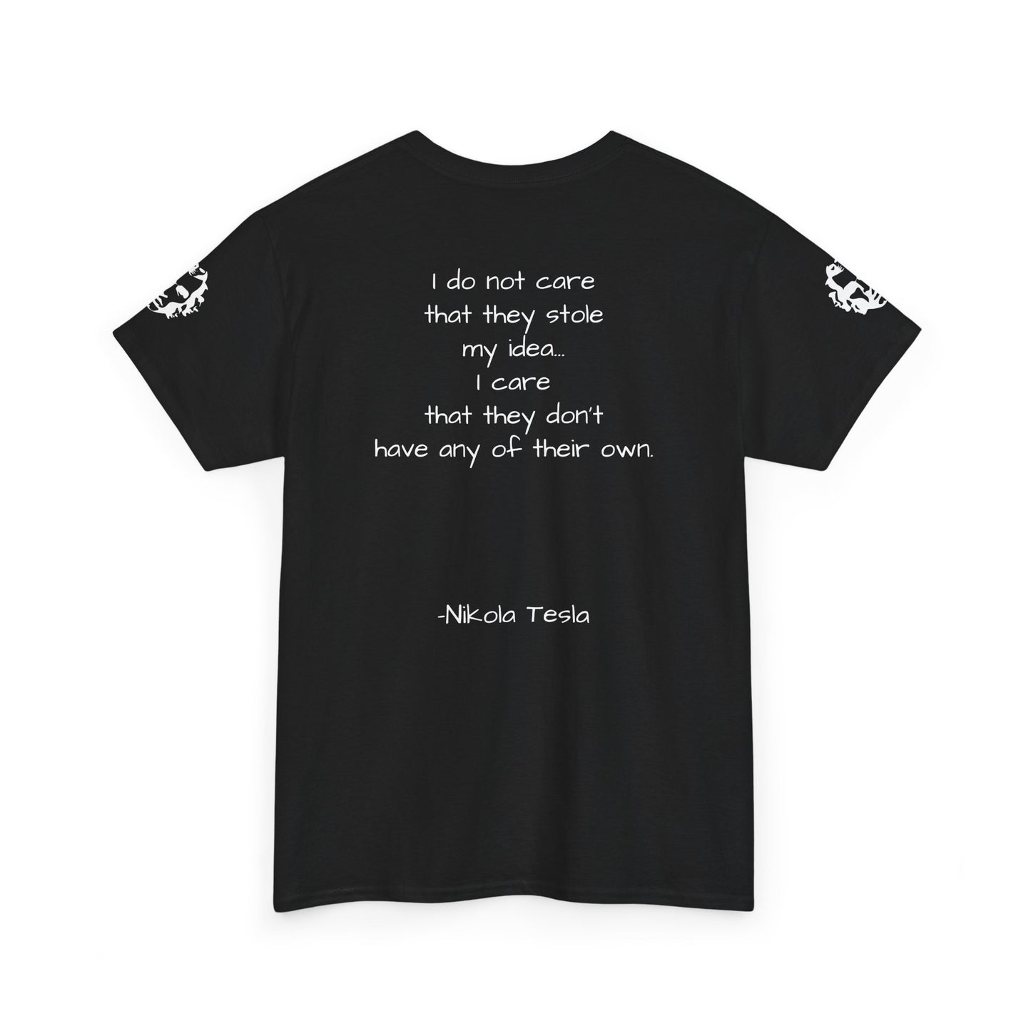 Nikola Tesla Quote Graphic Shirt - Divine Rebels Studio