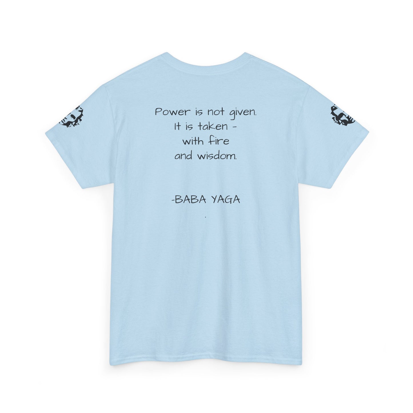 Baba Yaga Graphic Tee — Witch of the Wild - Divine Rebels Studio