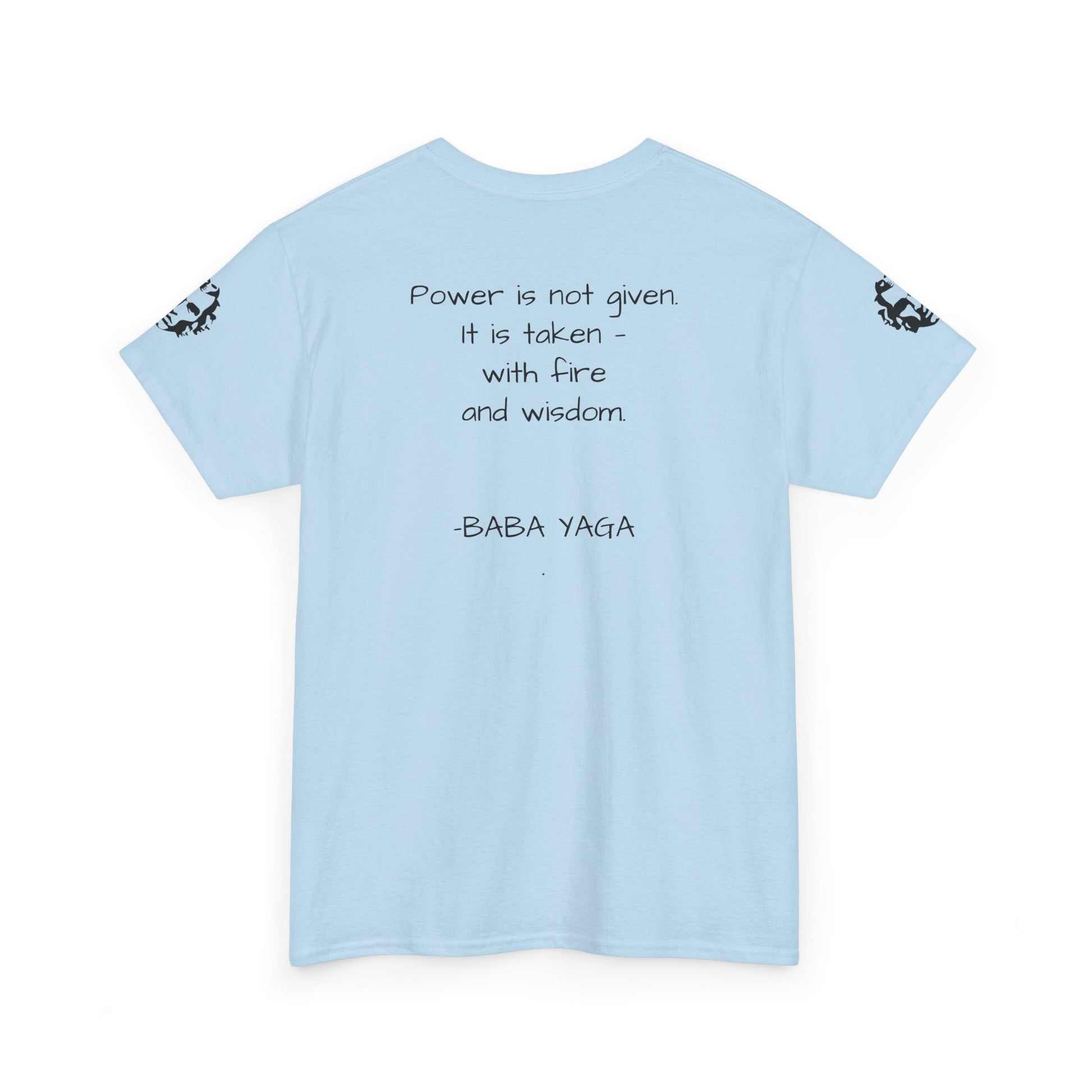 Baba Yaga Graphic Tee — Witch of the Wild - Divine Rebels Studio