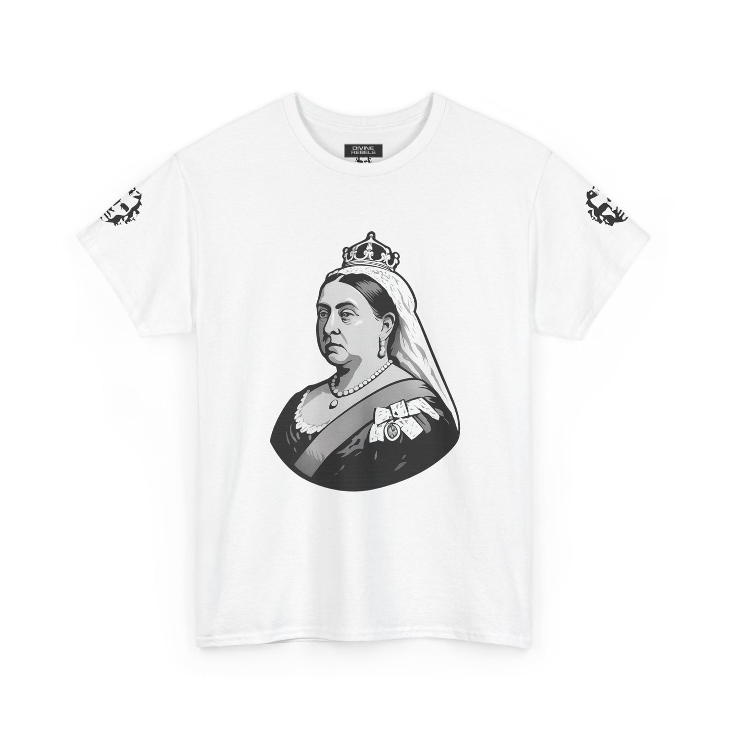 Queen Victoria Tee — "I may have the body of a frail woman…" - Divine Rebels Studio