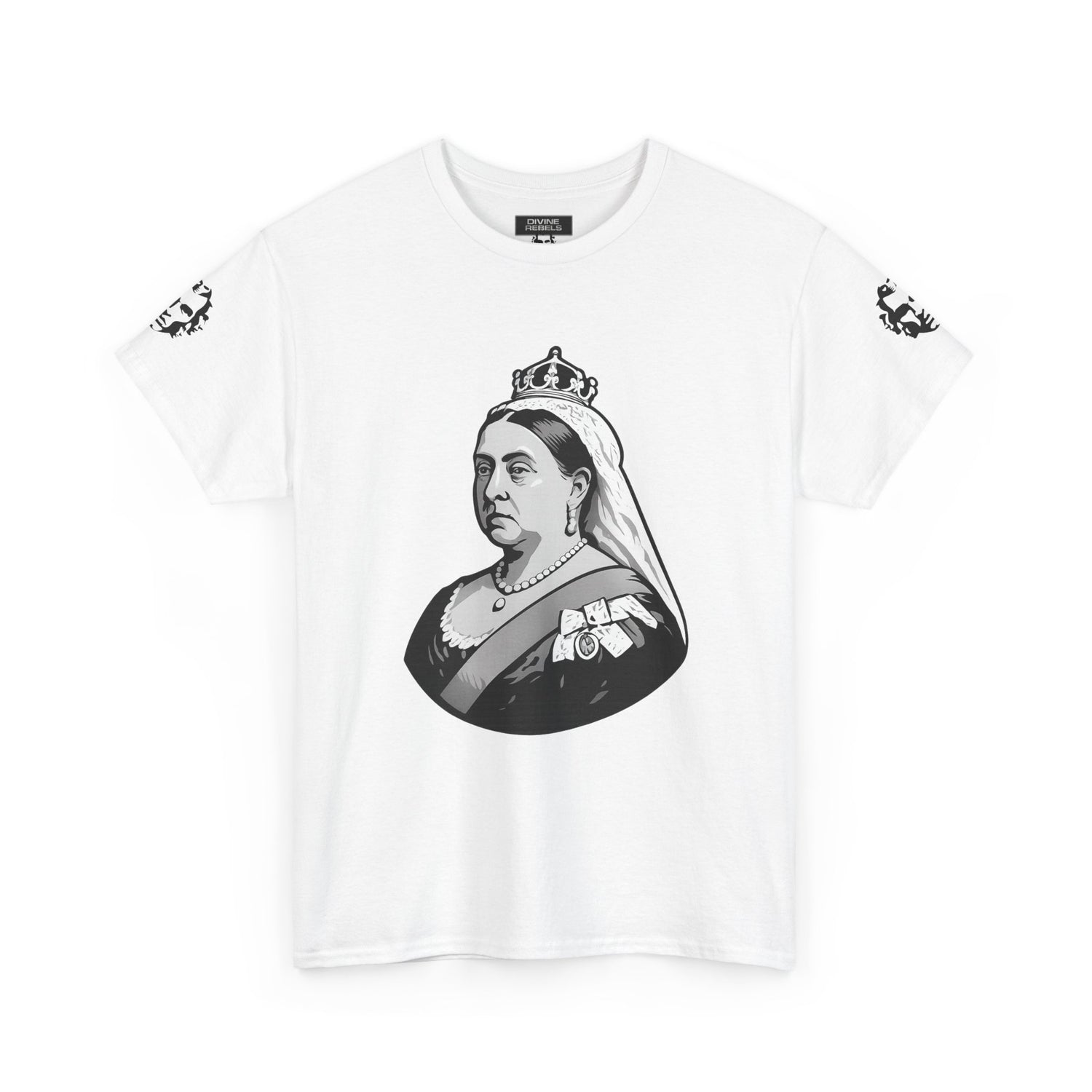 Queen Victoria Tee — "I may have the body of a frail woman…" - Divine Rebels Studio
