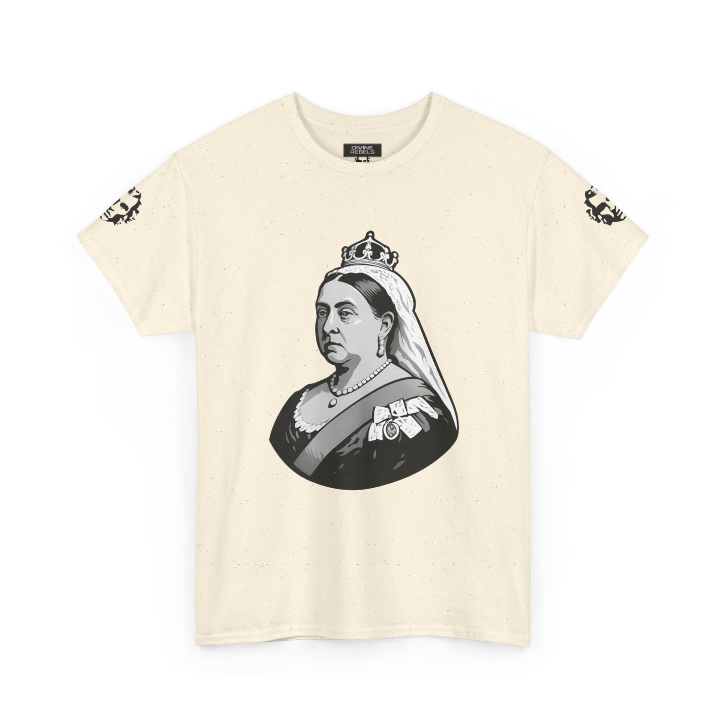 Queen Victoria Tee — "I may have the body of a frail woman…" - Divine Rebels Studio