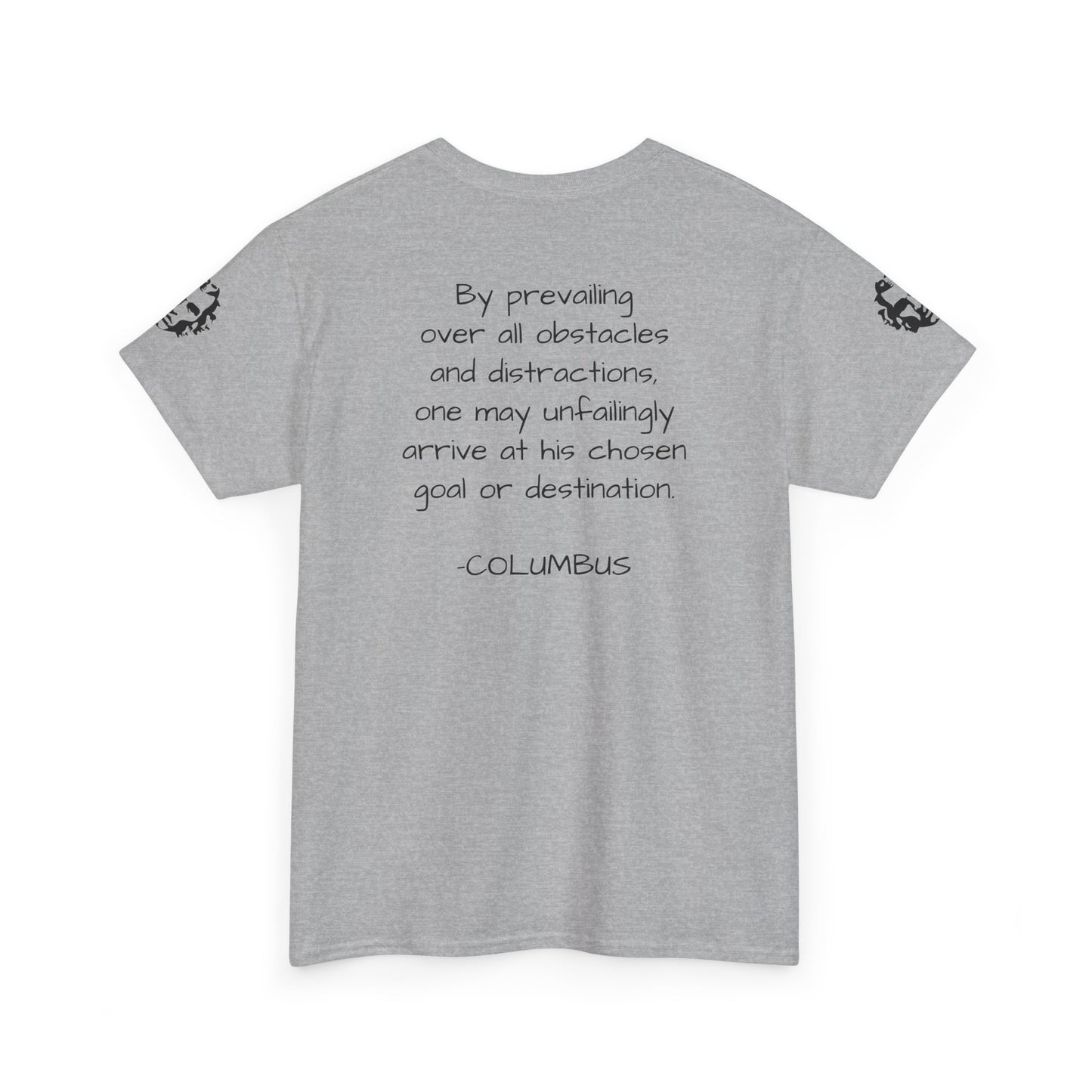Christopher Columbus Quote T-Shirt - Divine Rebels Studio