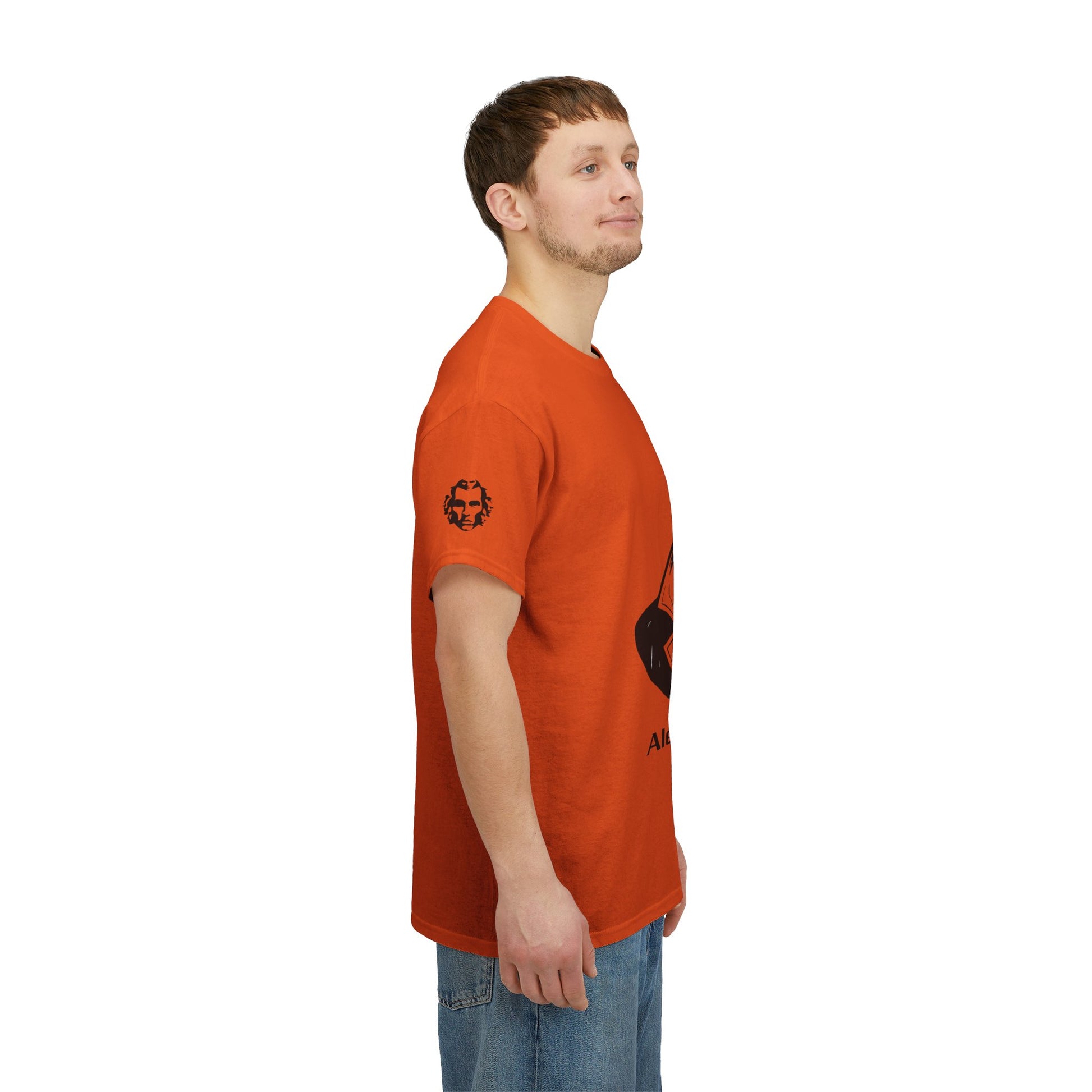 Alexander Solonik Portrait Tee — 'One Shot for Survival' Graphic T-Shirt - Divine Rebels Studio