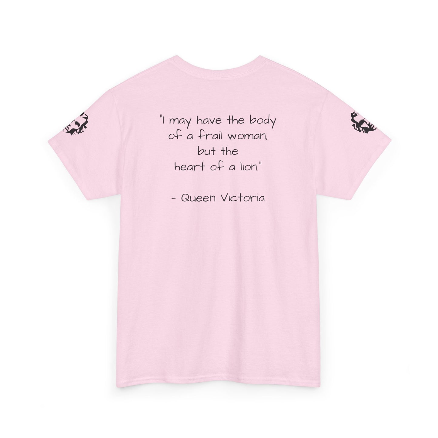 Queen Victoria Tee — "I may have the body of a frail woman…" - Divine Rebels Studio