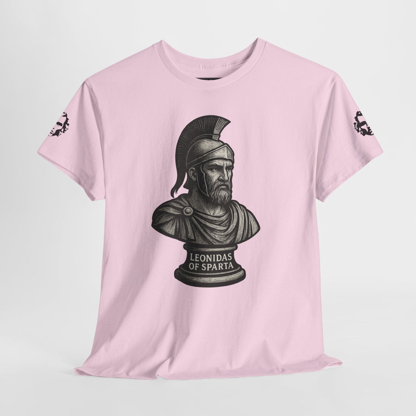 Leonidas of Sparta T‑Shirt — Classic Spartan Warrior Tee - Divine Rebels Studio