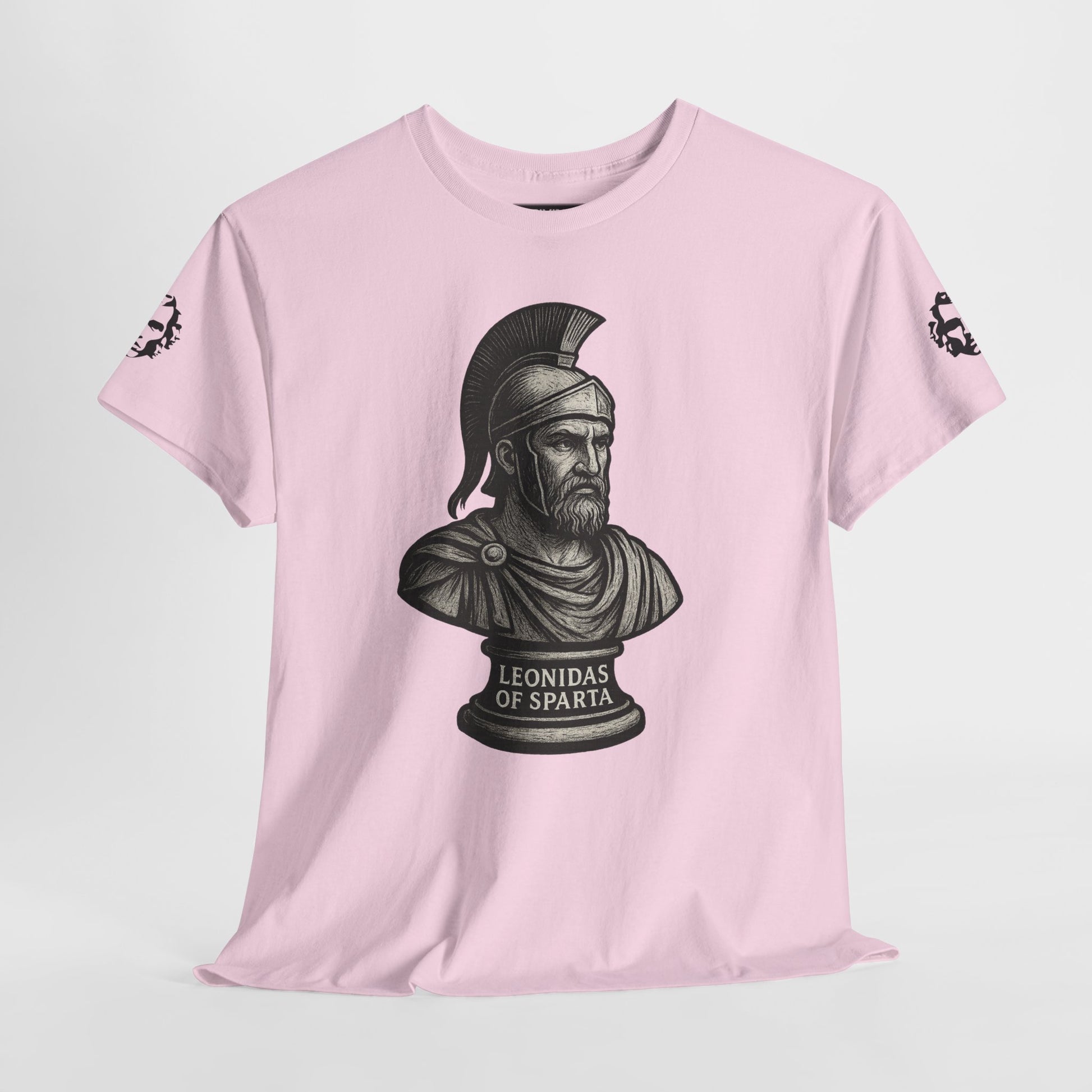 Leonidas of Sparta T‑Shirt — Classic Spartan Warrior Tee - Divine Rebels Studio