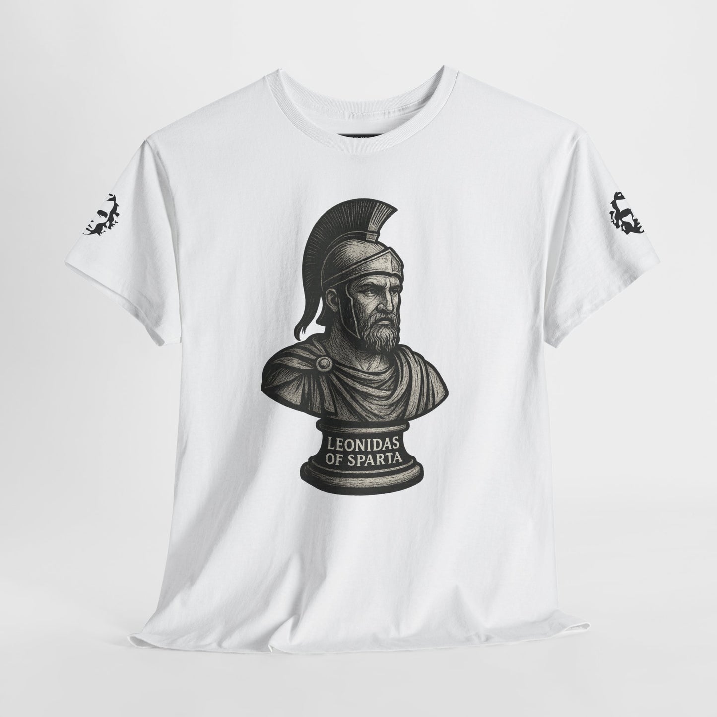 Leonidas of Sparta T‑Shirt — Classic Spartan Warrior Tee - Divine Rebels Studio