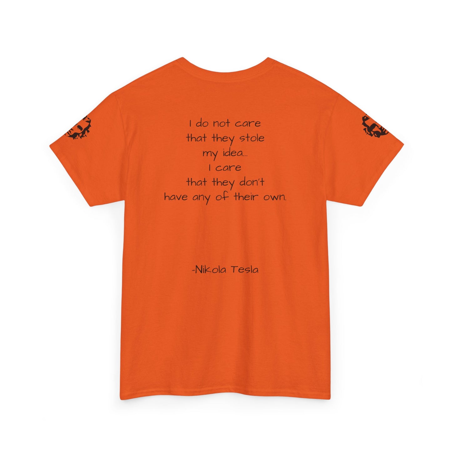 Nikola Tesla Quote Graphic Shirt - Divine Rebels Studio