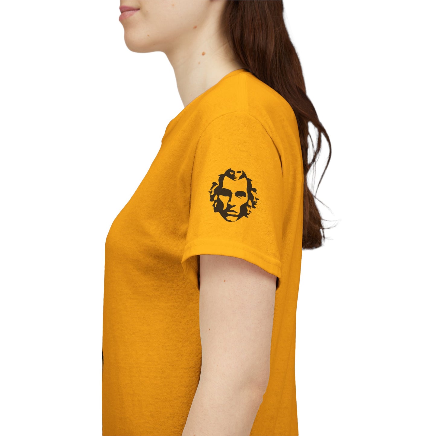 Zeus Portrait Tee — "I am the storm they prayed for" - Divine Rebels Studio