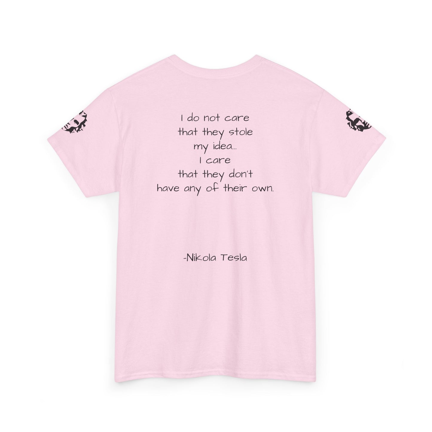 Nikola Tesla Quote Graphic Shirt - Divine Rebels Studio
