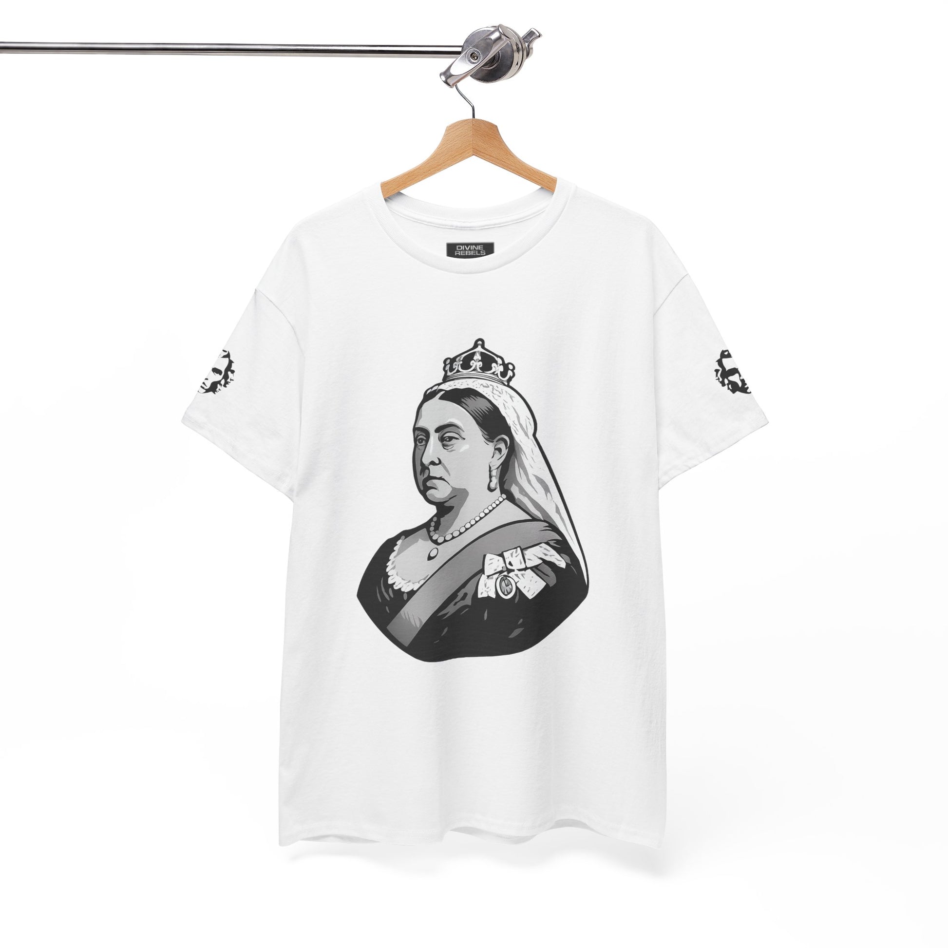 Queen Victoria Tee — "I may have the body of a frail woman…" - Divine Rebels Studio