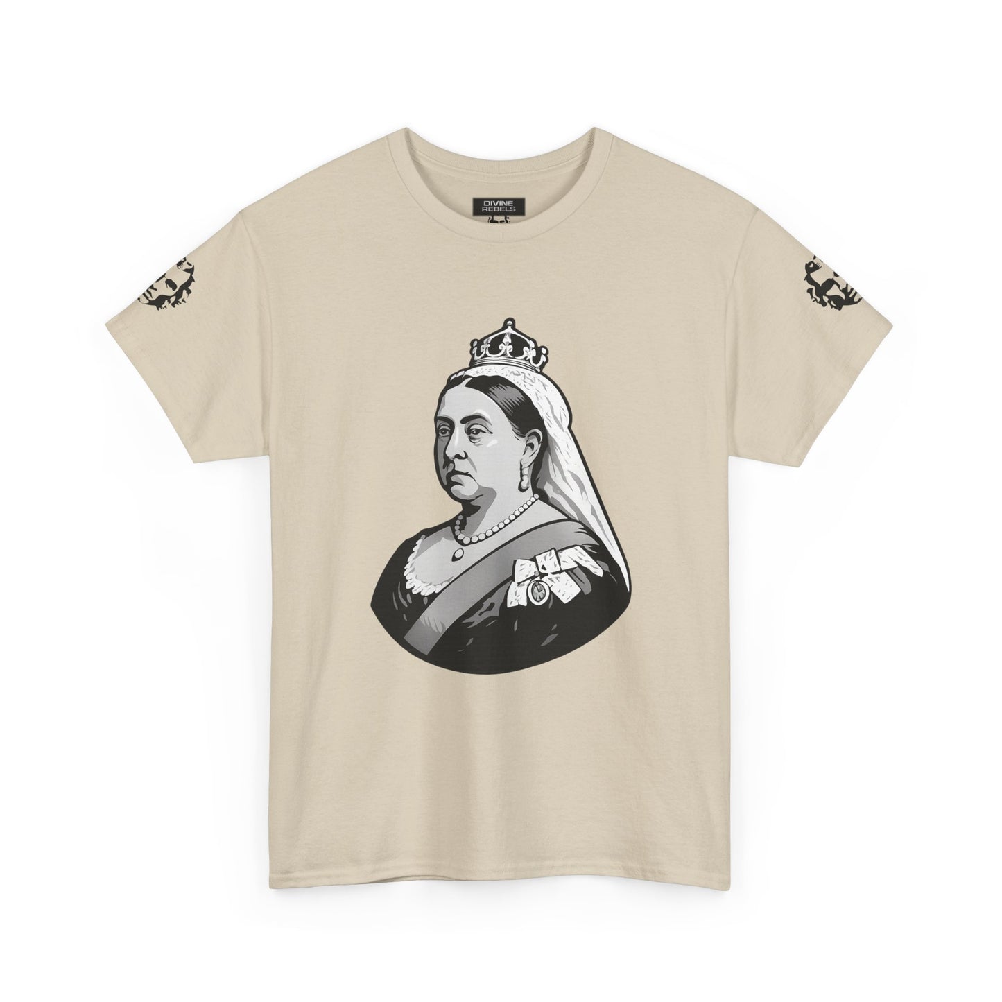 Queen Victoria Tee — "I may have the body of a frail woman…" - Divine Rebels Studio