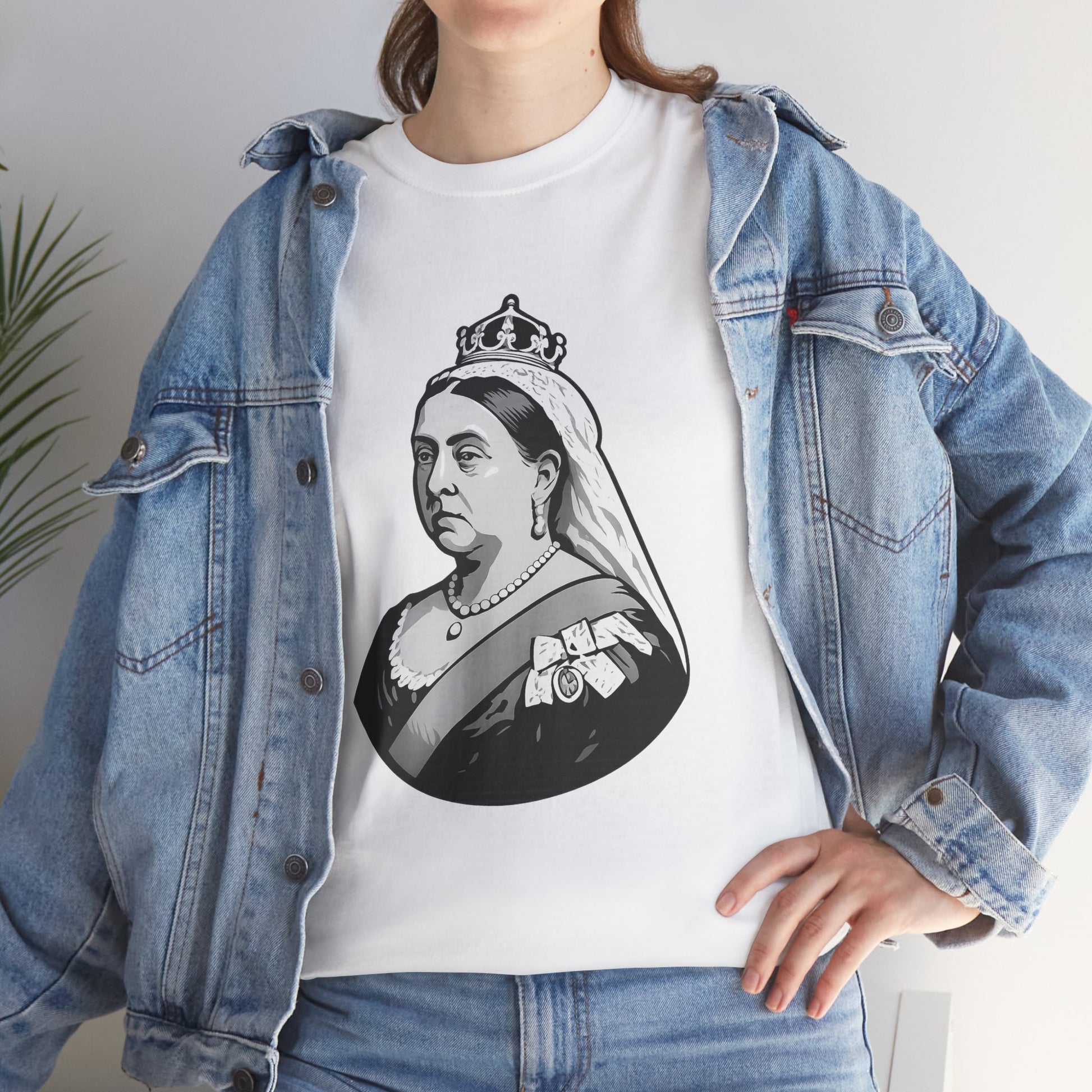 Queen Victoria Tee — "I may have the body of a frail woman…" - Divine Rebels Studio