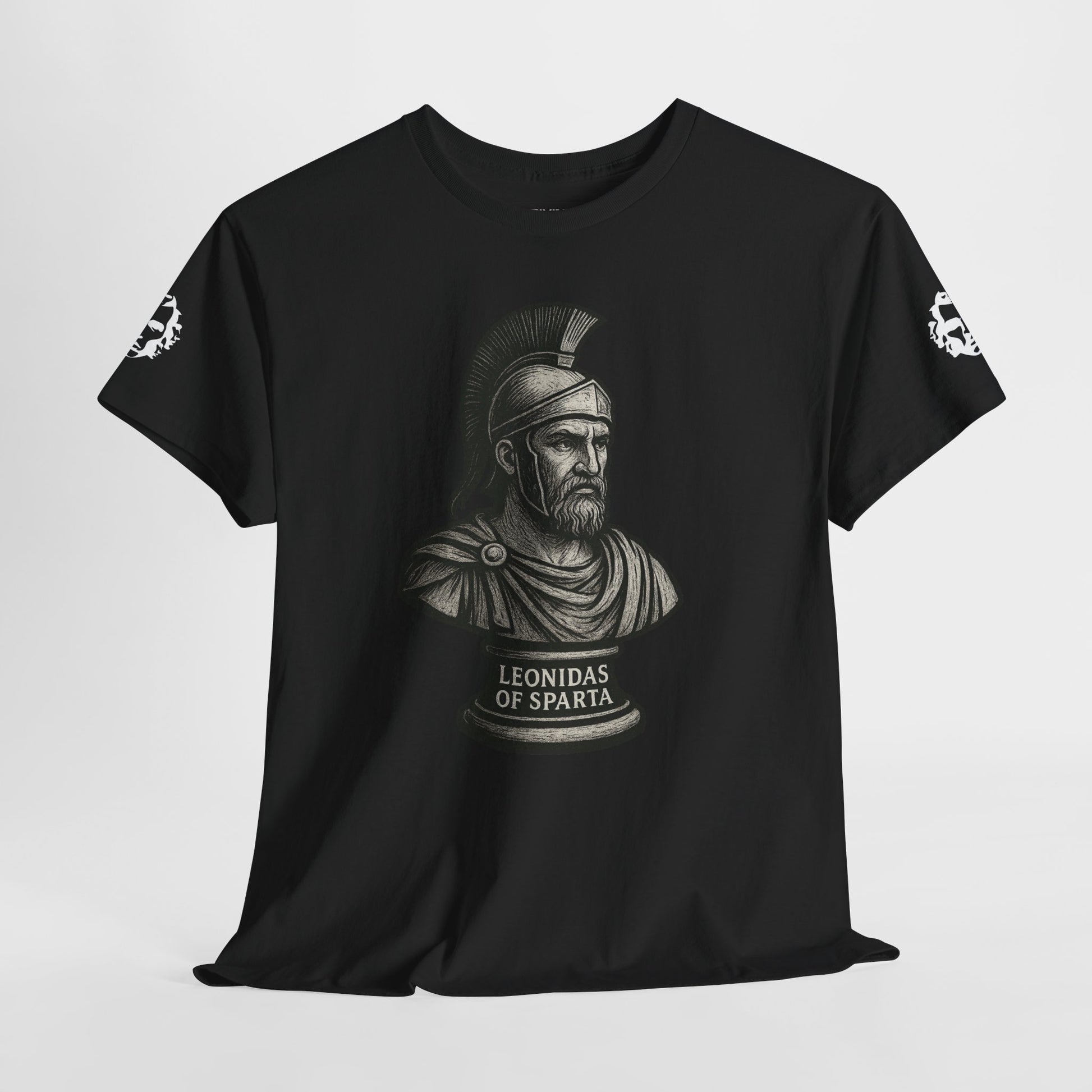 Leonidas of Sparta T‑Shirt — Classic Spartan Warrior Tee - Divine Rebels Studio