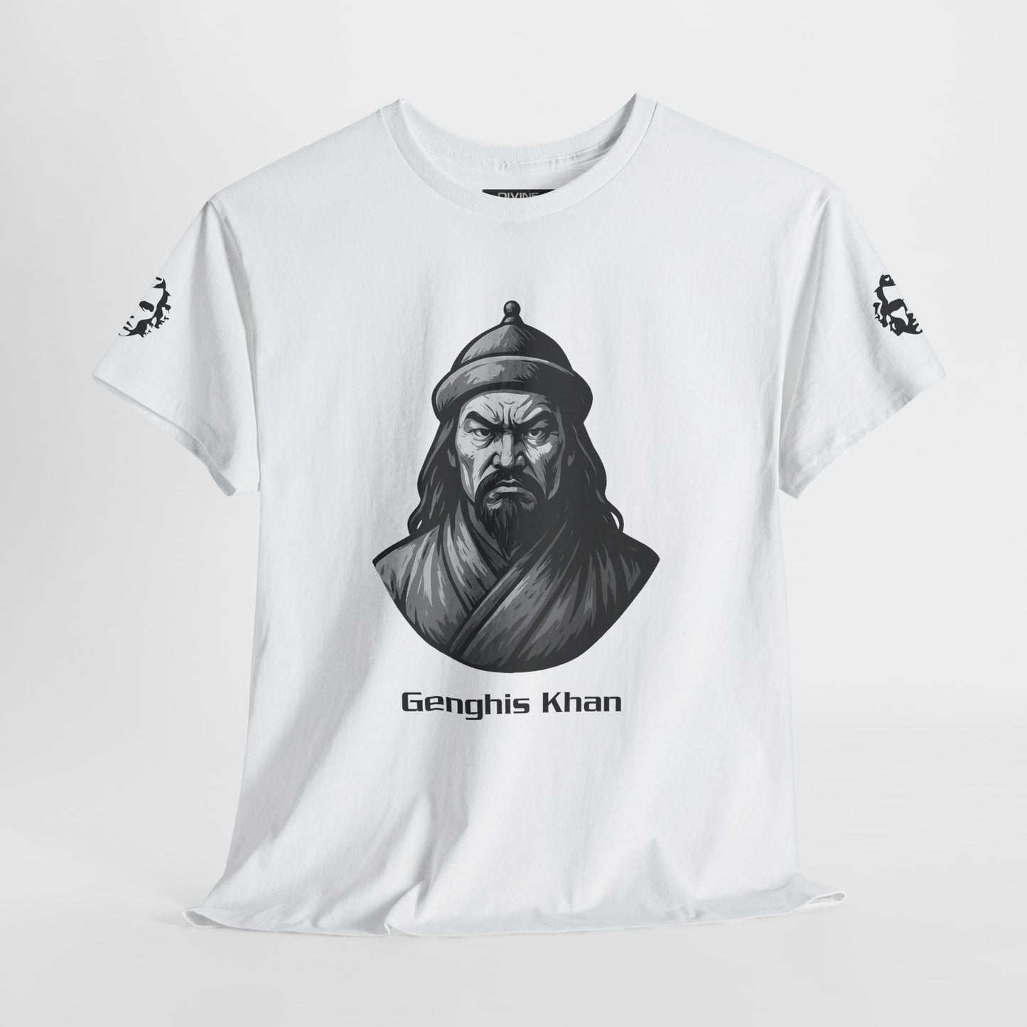 Genghis Khan — 'If you're afraid don't do it' Quote Unisex T-shirt - Divine Rebels Studio