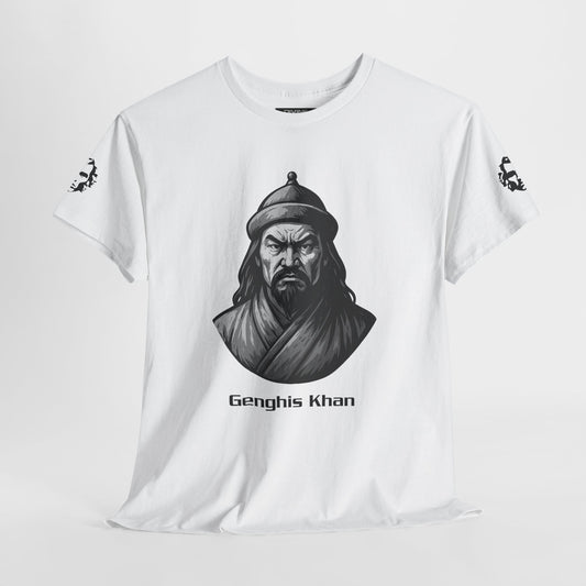 Genghis Khan — 'If you're afraid don't do it' Quote Unisex T-shirt - Divine Rebels Studio