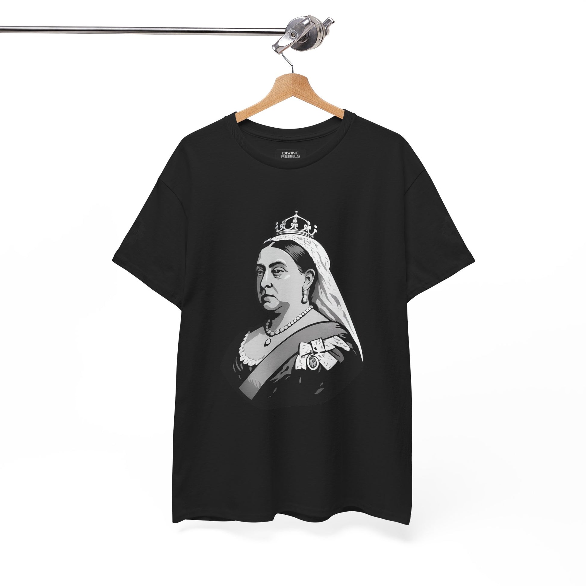 Queen Victoria Tee — "I may have the body of a frail woman…" - Divine Rebels Studio