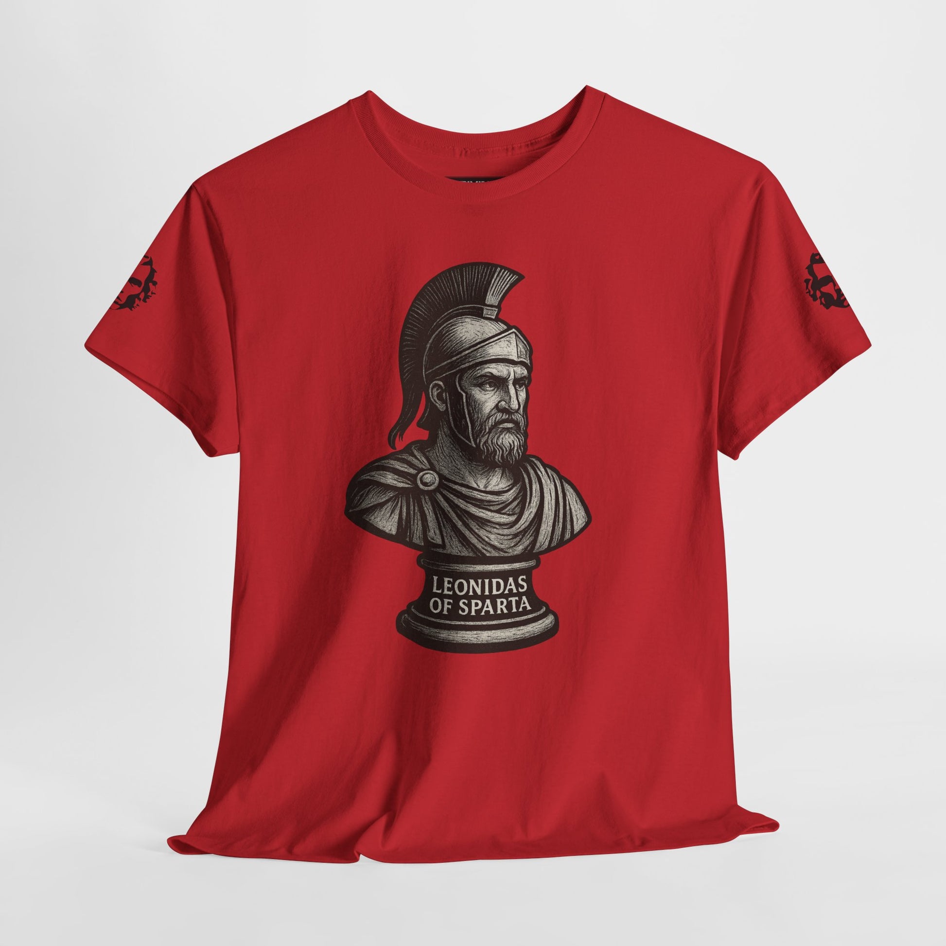 Leonidas of Sparta T‑Shirt — Classic Spartan Warrior Tee - Divine Rebels Studio