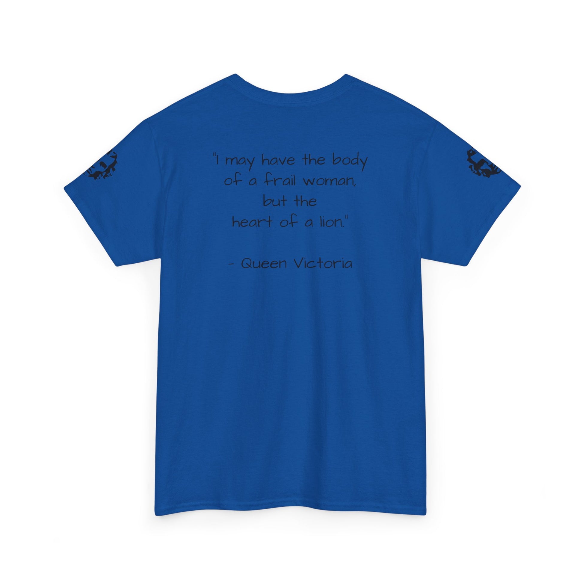 Queen Victoria Tee — "I may have the body of a frail woman…" - Divine Rebels Studio