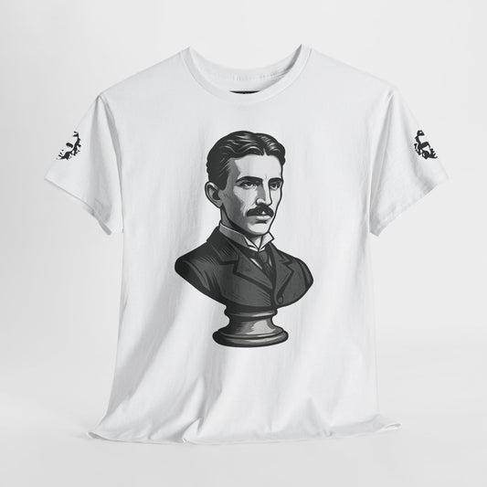 Nikola Tesla Quote Graphic Shirt - Divine Rebels Studio