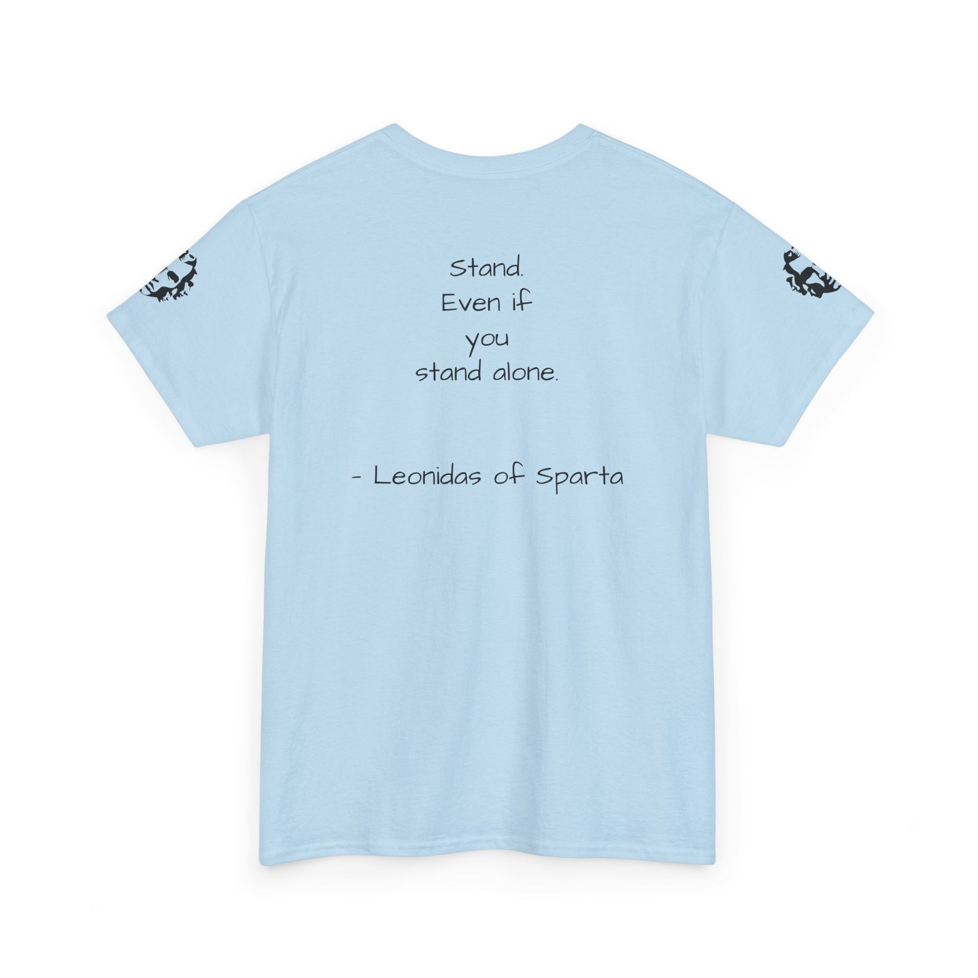 Leonidas of Sparta T‑Shirt — Classic Spartan Warrior Tee - Divine Rebels Studio