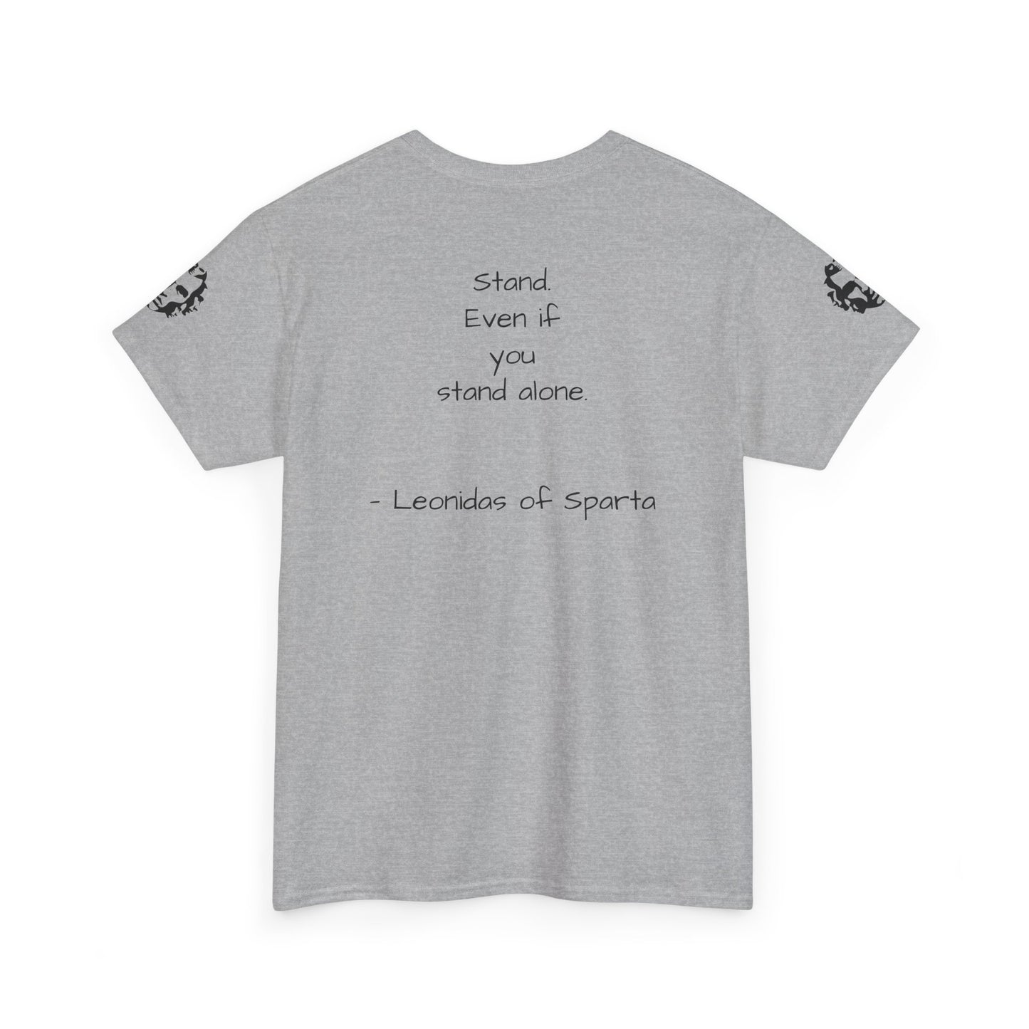Leonidas of Sparta T‑Shirt — Classic Spartan Warrior Tee - Divine Rebels Studio