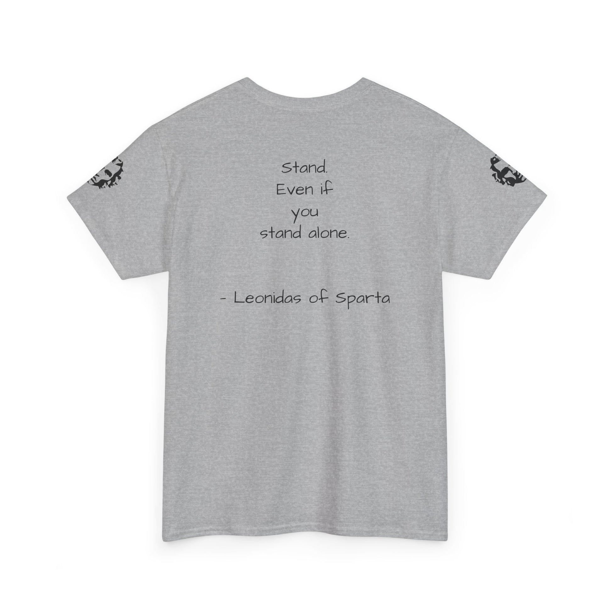 Leonidas of Sparta T‑Shirt — Classic Spartan Warrior Tee - Divine Rebels Studio