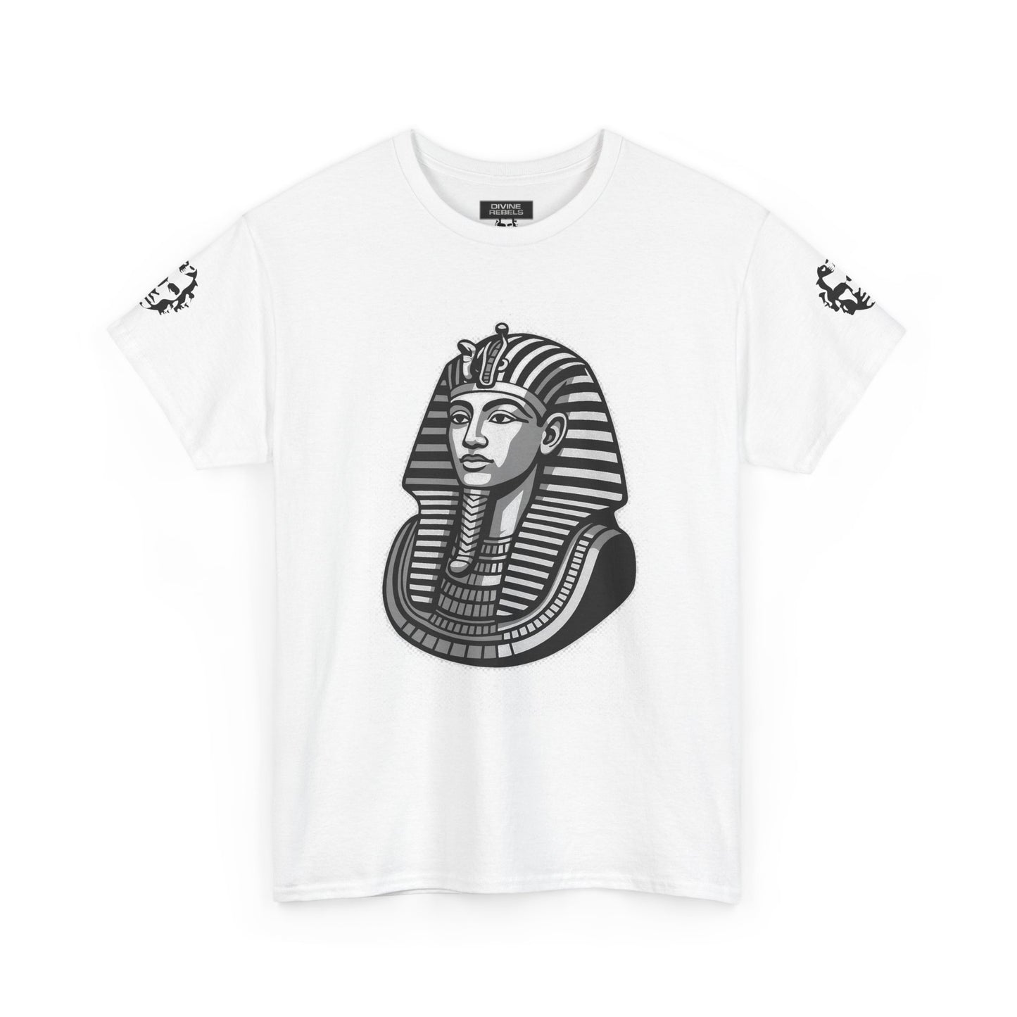 Ancient Egyptian King Tutankhamun T-Shirt - Divine Rebels Studio
