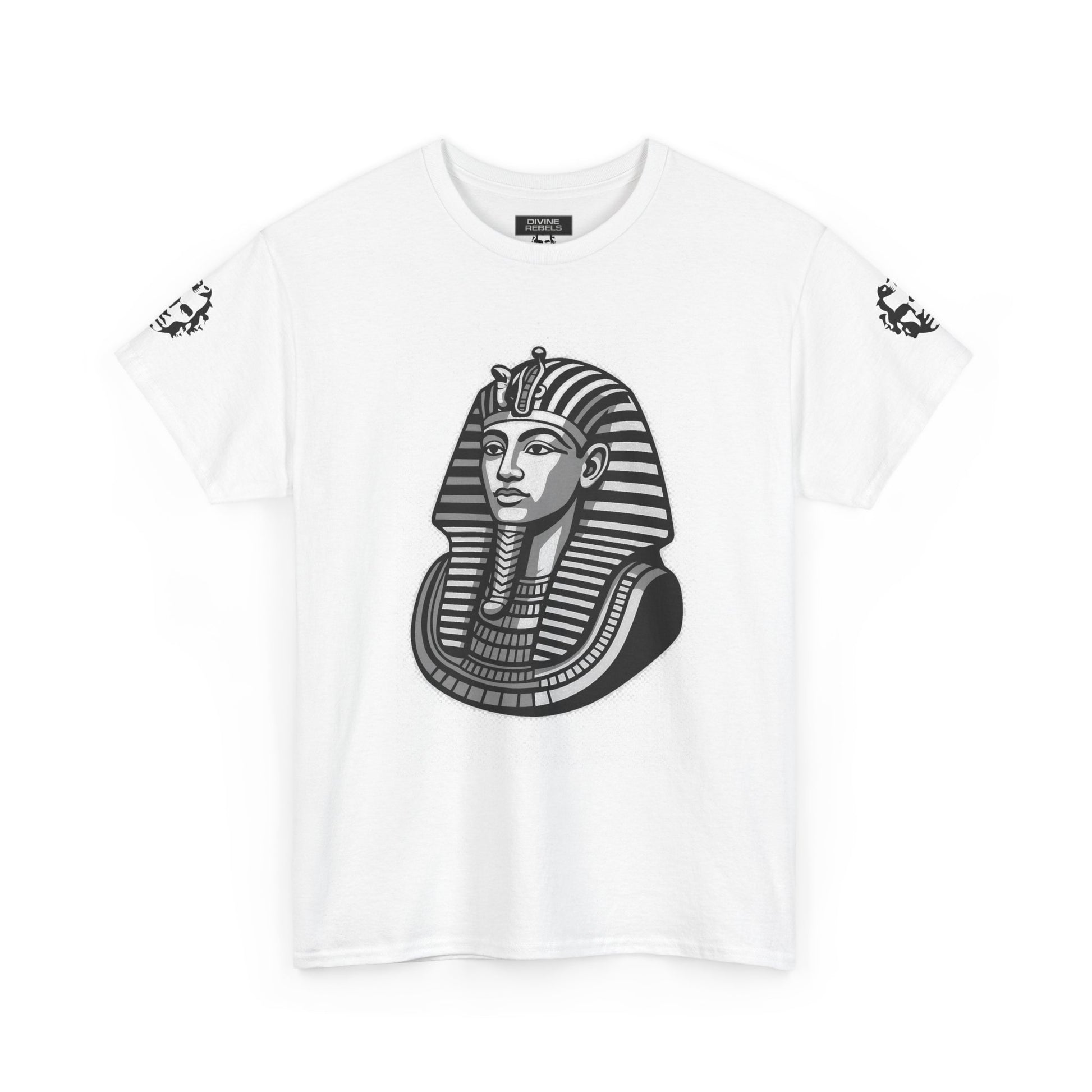 Ancient Egyptian King Tutankhamun T-Shirt - Divine Rebels Studio