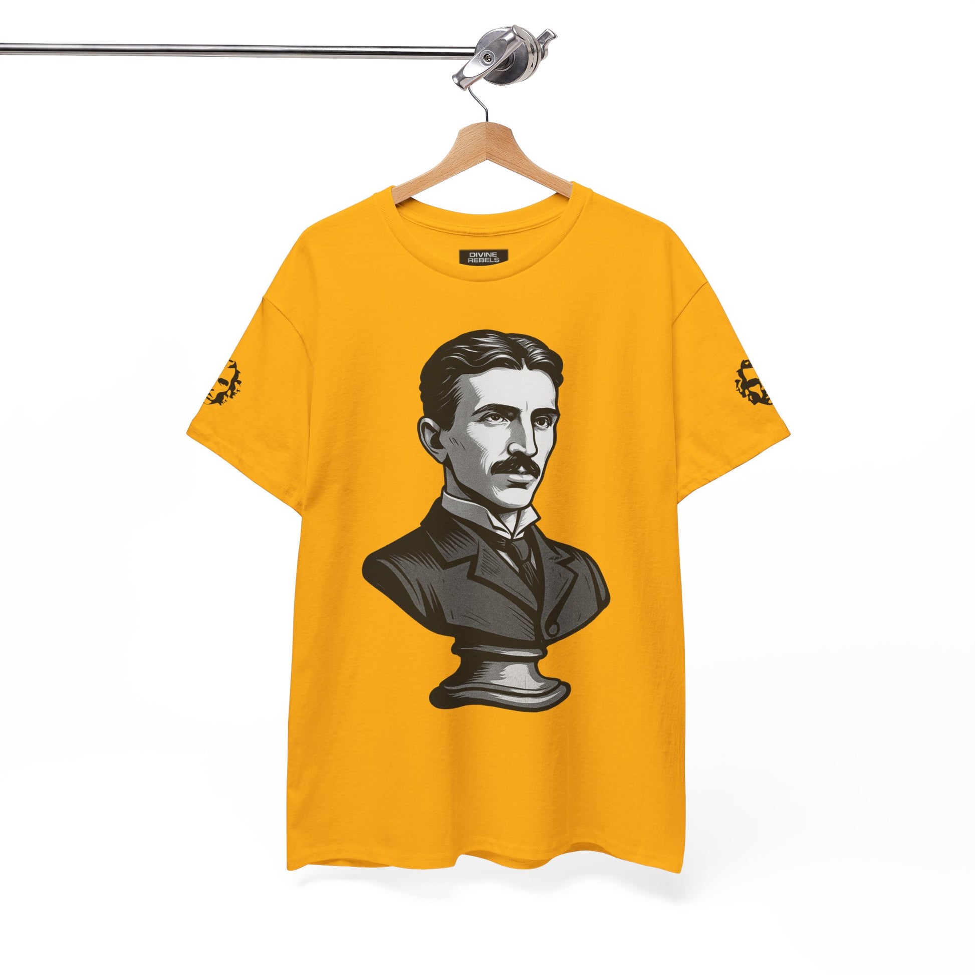 Nikola Tesla Quote Graphic Shirt - Divine Rebels Studio