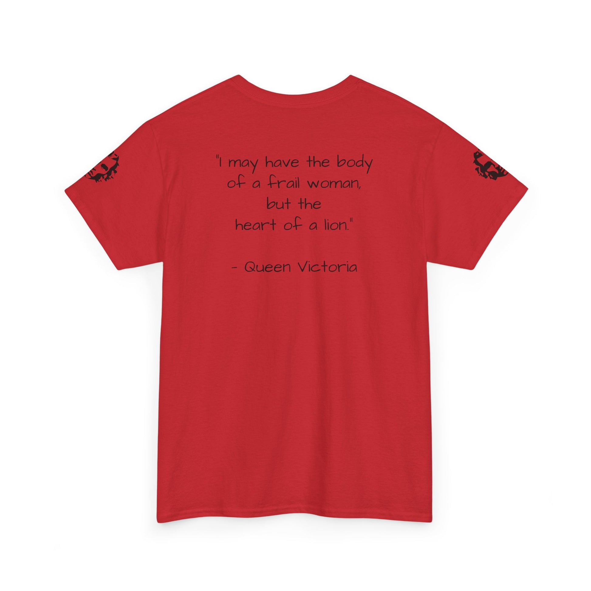 Queen Victoria Tee — "I may have the body of a frail woman…" - Divine Rebels Studio