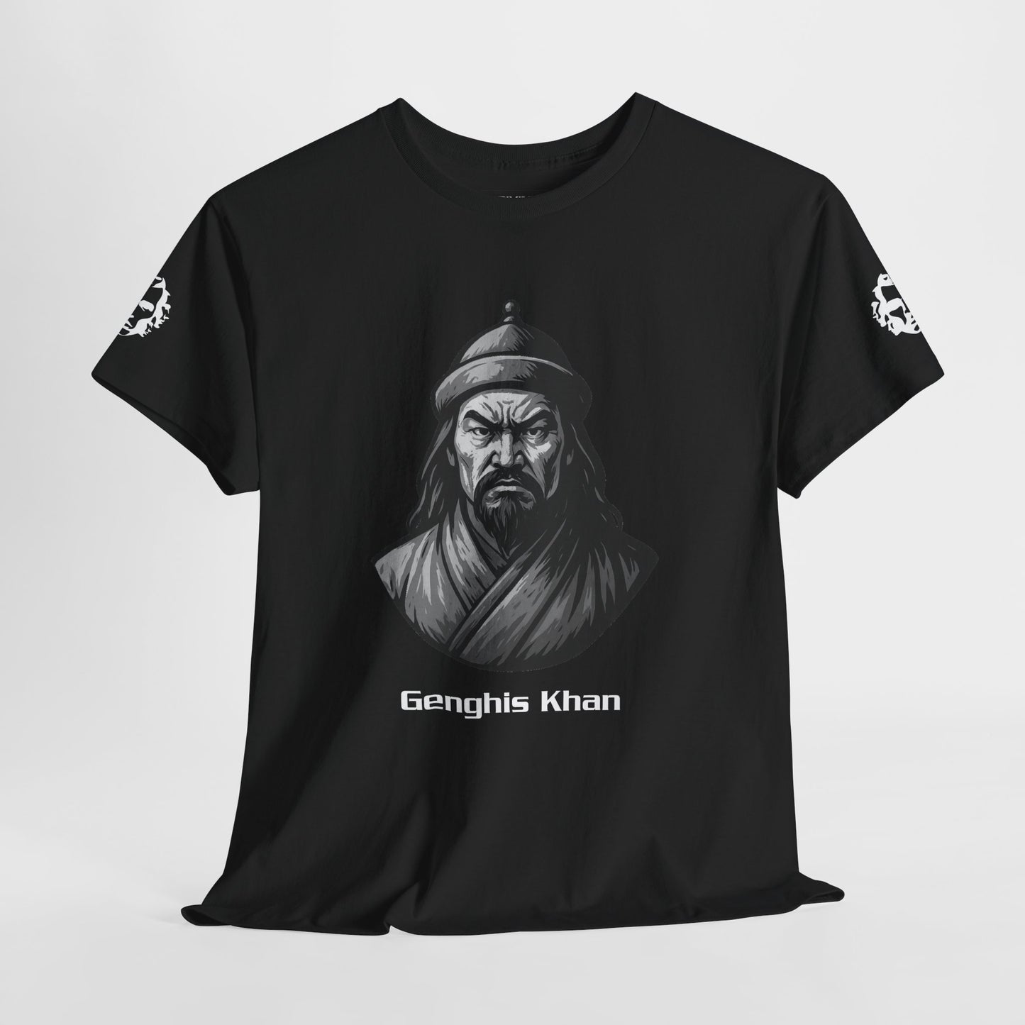Genghis Khan — 'If you're afraid don't do it' Quote Unisex T-shirt - Divine Rebels Studio
