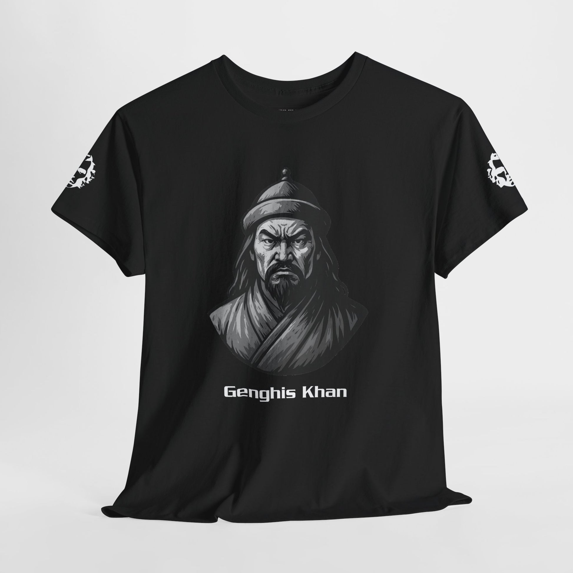 Genghis Khan — 'If you're afraid don't do it' Quote Unisex T-shirt - Divine Rebels Studio