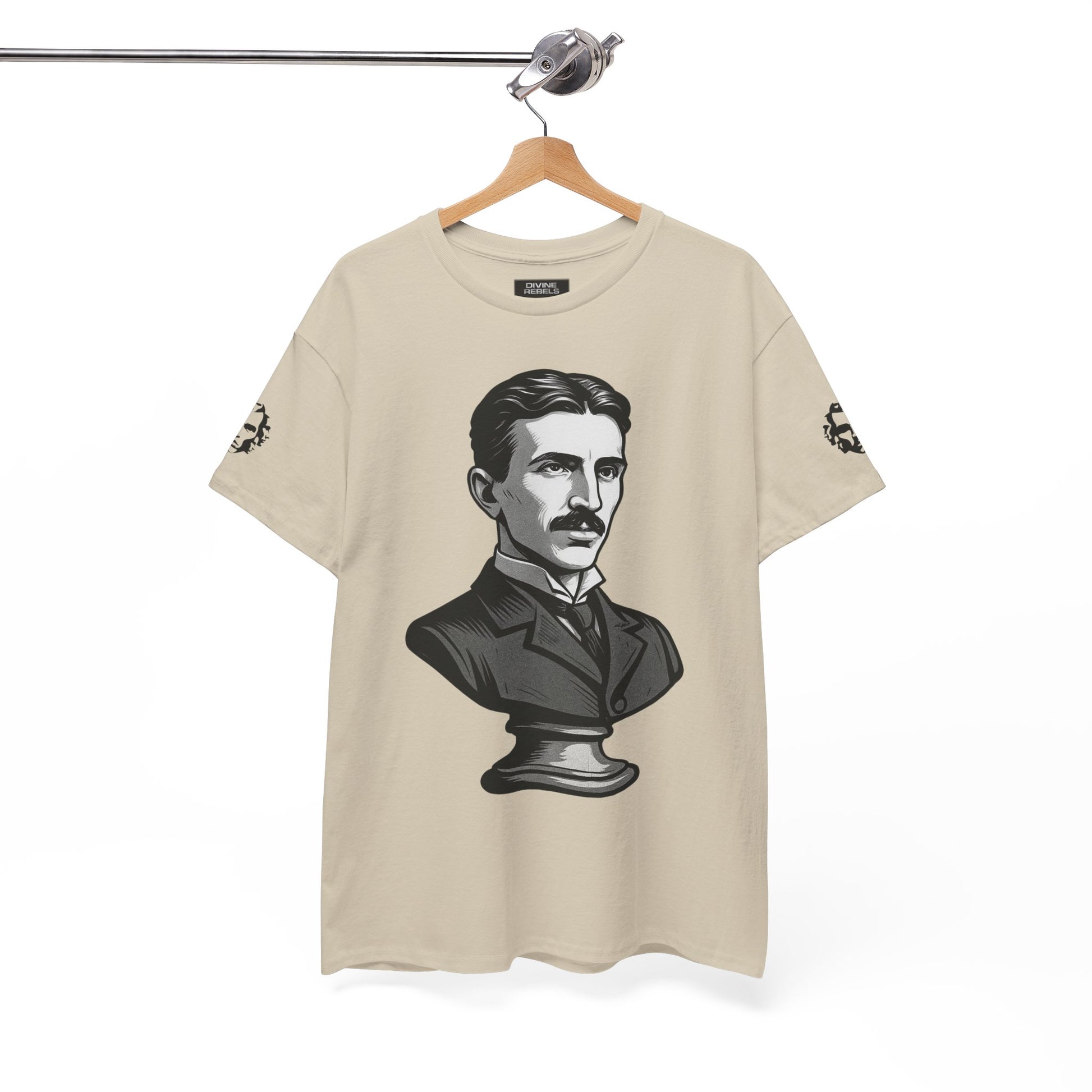 Nikola Tesla Quote Graphic Shirt - Divine Rebels Studio