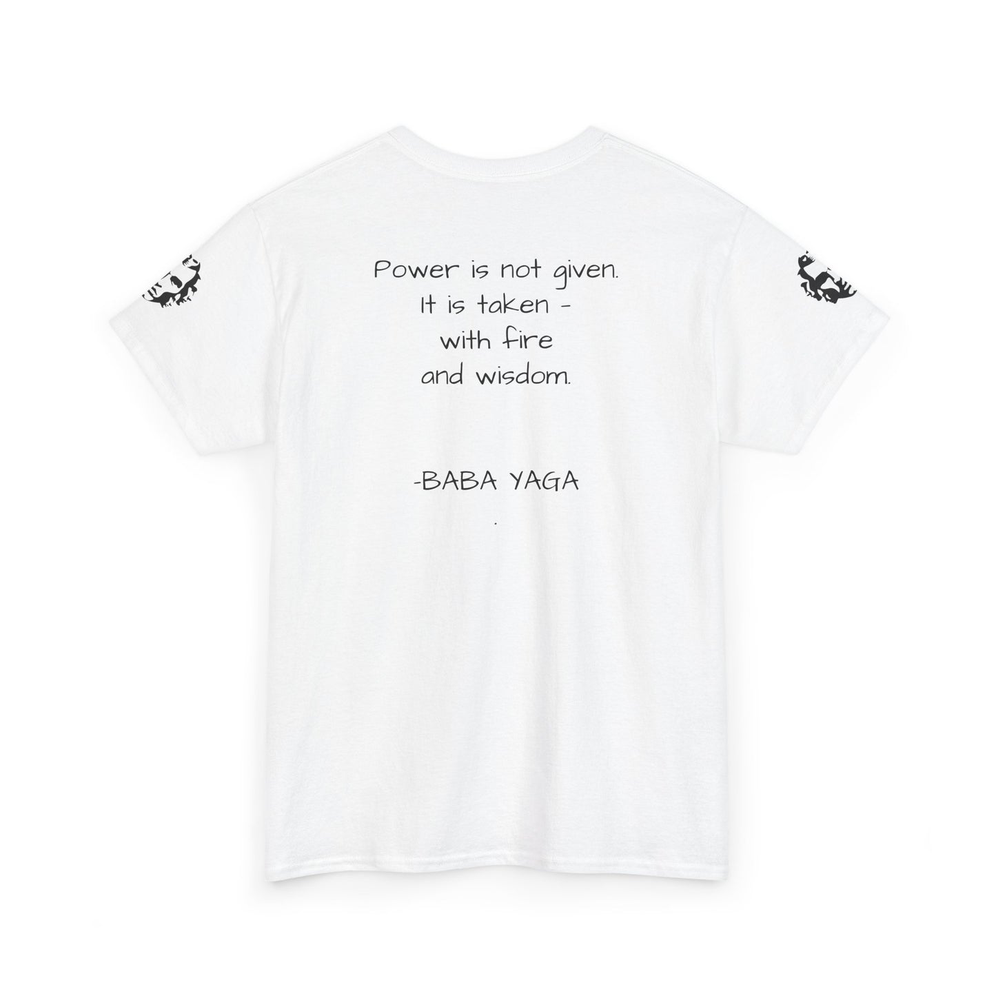 Baba Yaga Graphic Tee — Witch of the Wild - Divine Rebels Studio