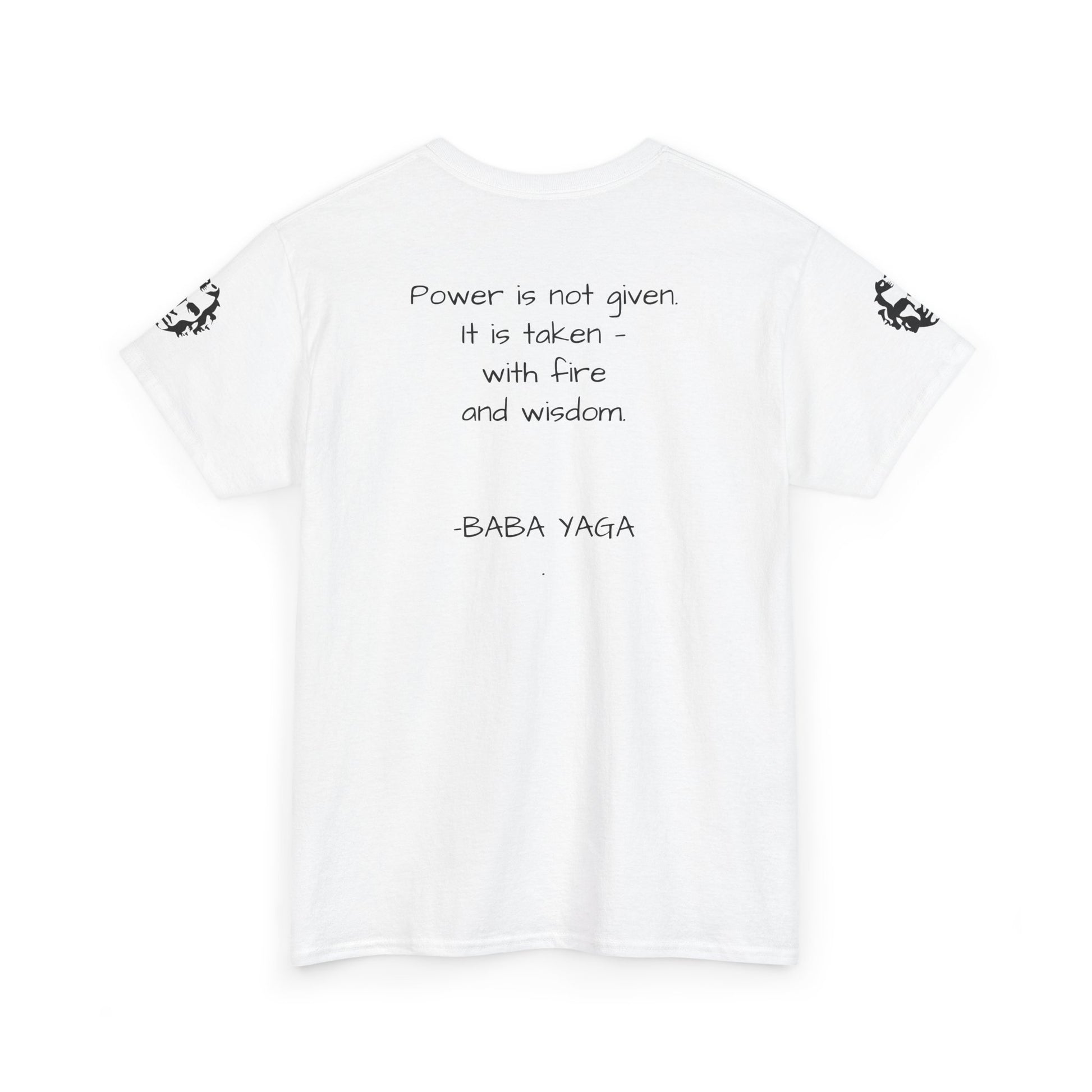 Baba Yaga Graphic Tee — Witch of the Wild - Divine Rebels Studio