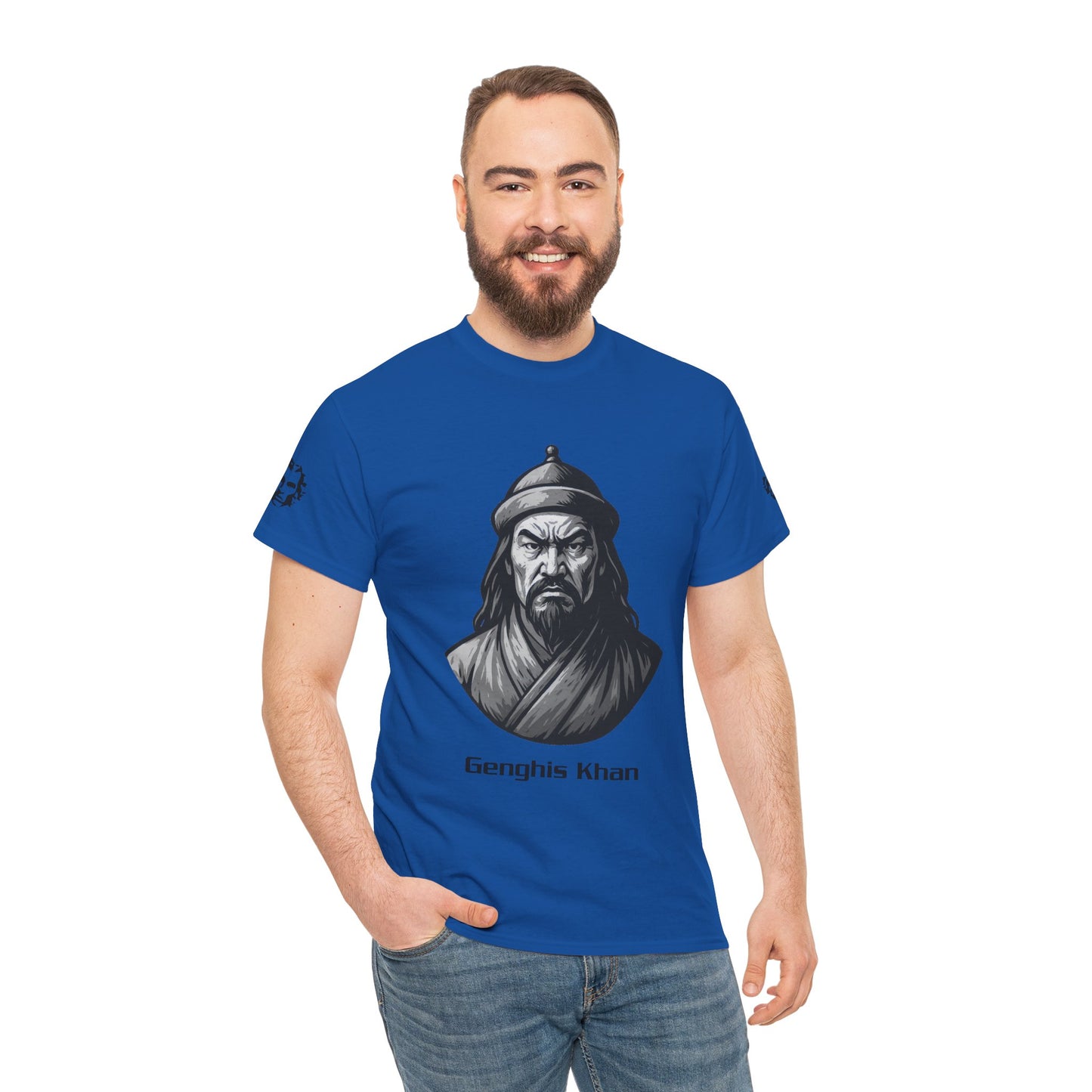 Genghis Khan — 'If you're afraid don't do it' Quote Unisex T-shirt - Divine Rebels Studio