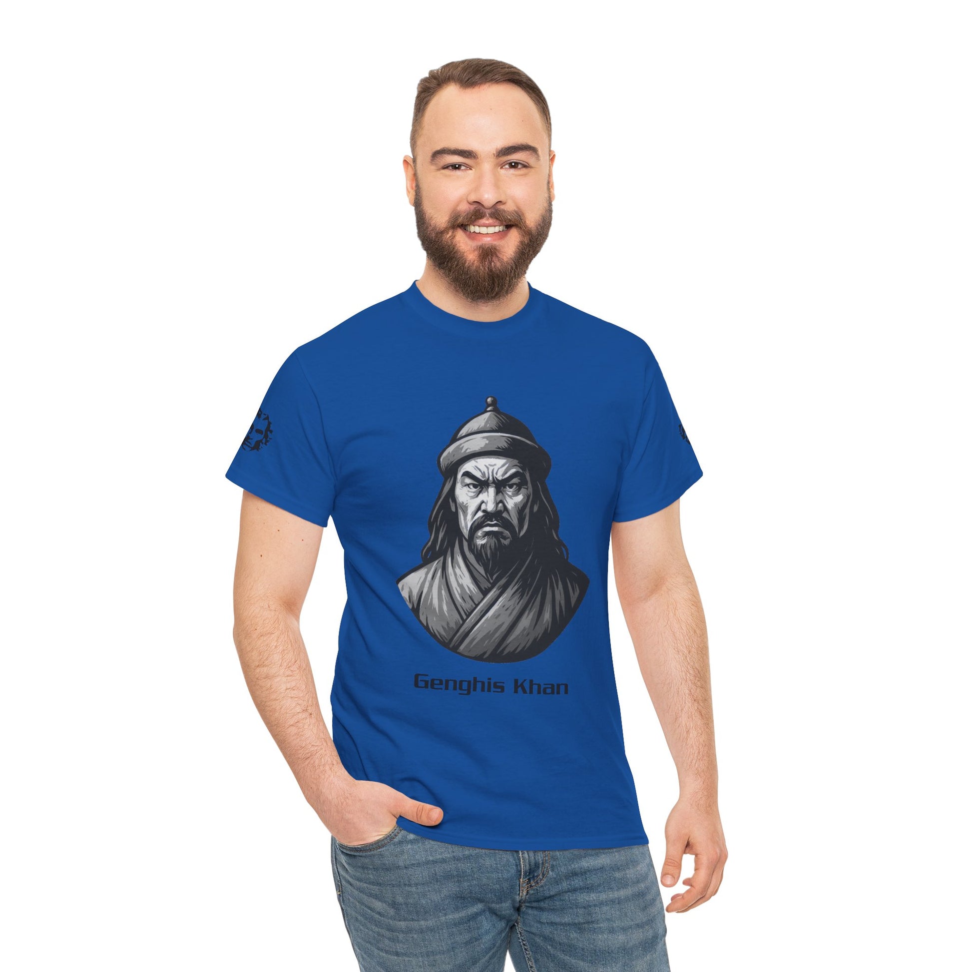 Genghis Khan — 'If you're afraid don't do it' Quote Unisex T-shirt - Divine Rebels Studio
