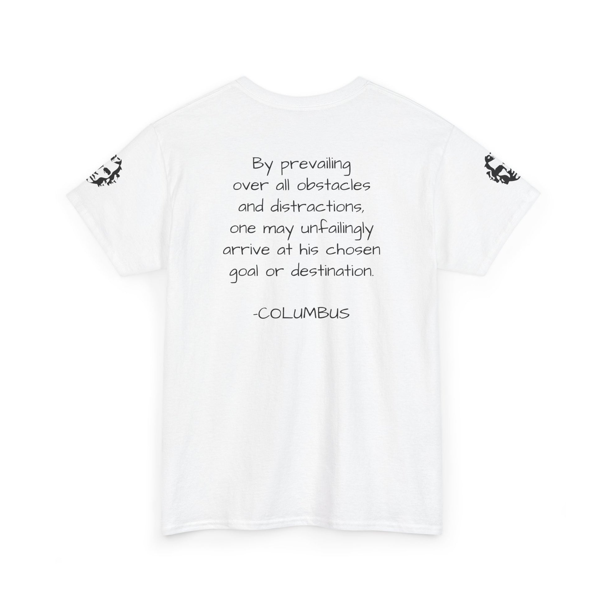 Christopher Columbus Quote T-Shirt - Divine Rebels Studio