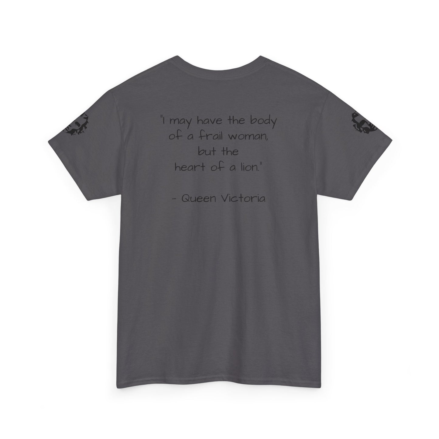 Queen Victoria Tee — "I may have the body of a frail woman…" - Divine Rebels Studio