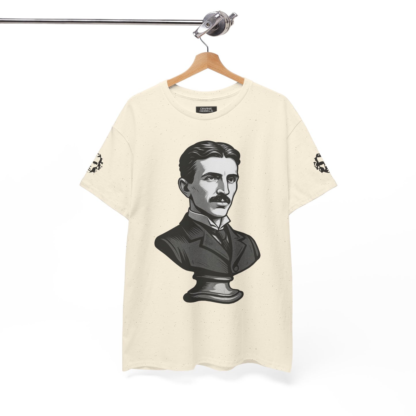 Nikola Tesla Quote Graphic Shirt - Divine Rebels Studio