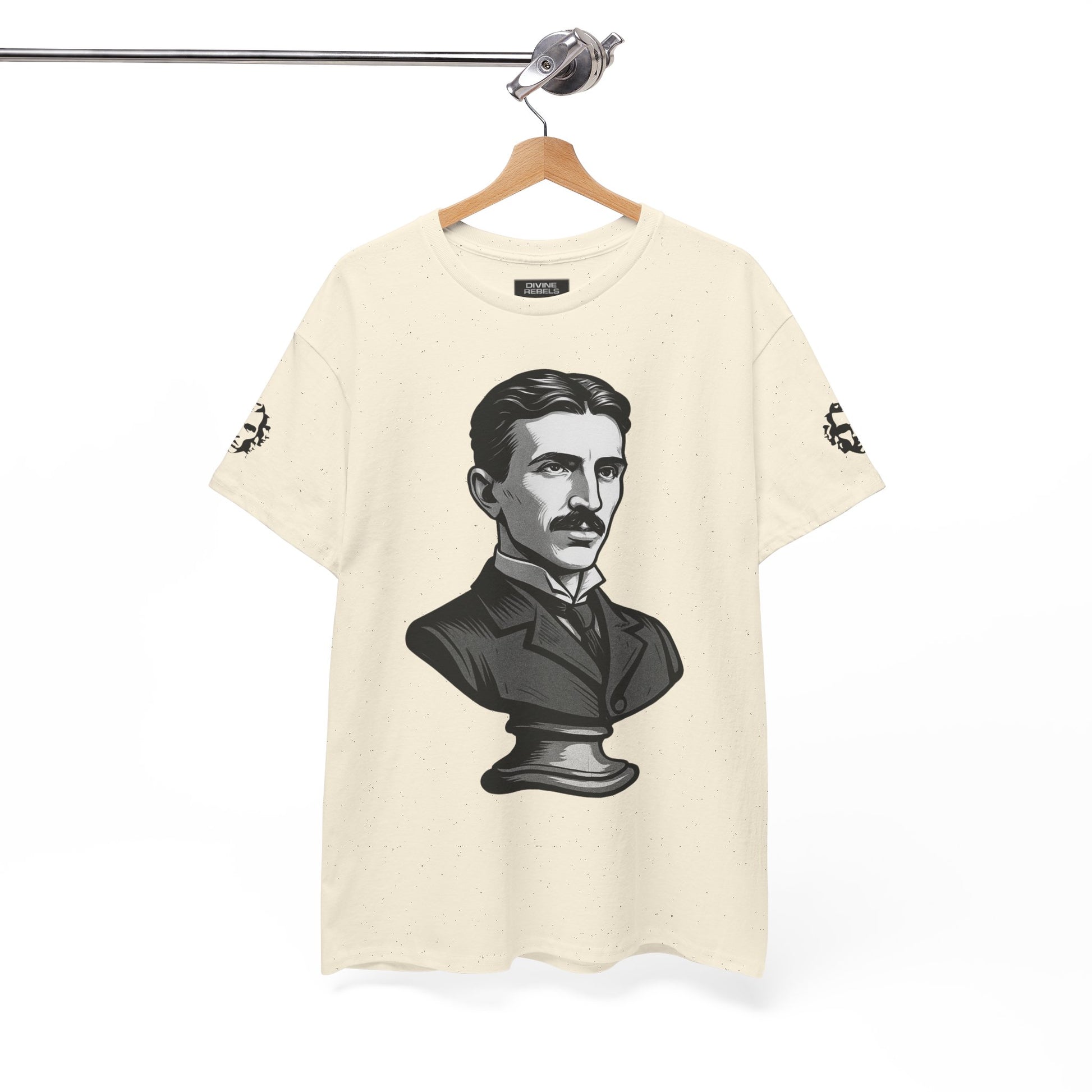 Nikola Tesla Quote Graphic Shirt - Divine Rebels Studio